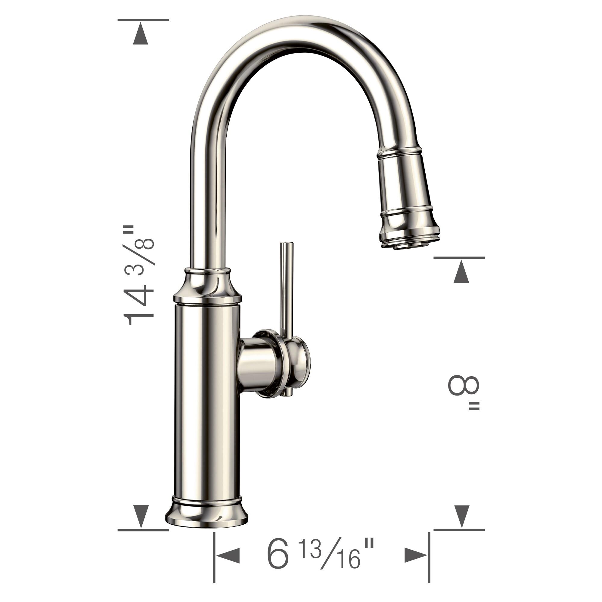 Empressa Pull Down Bar Faucet