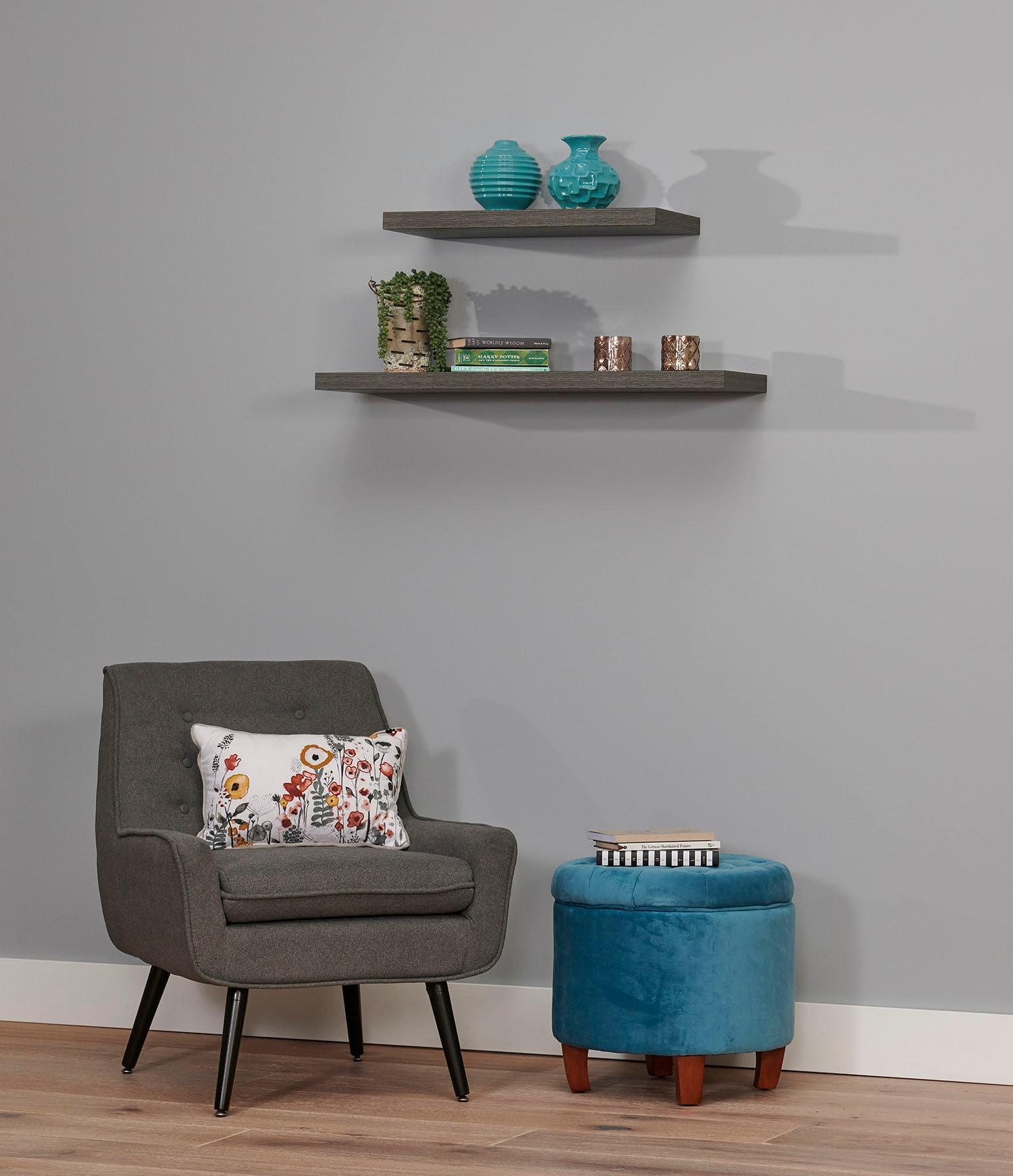 Wallscapes Avalon 10x24 Floating Shelf Ash Oak