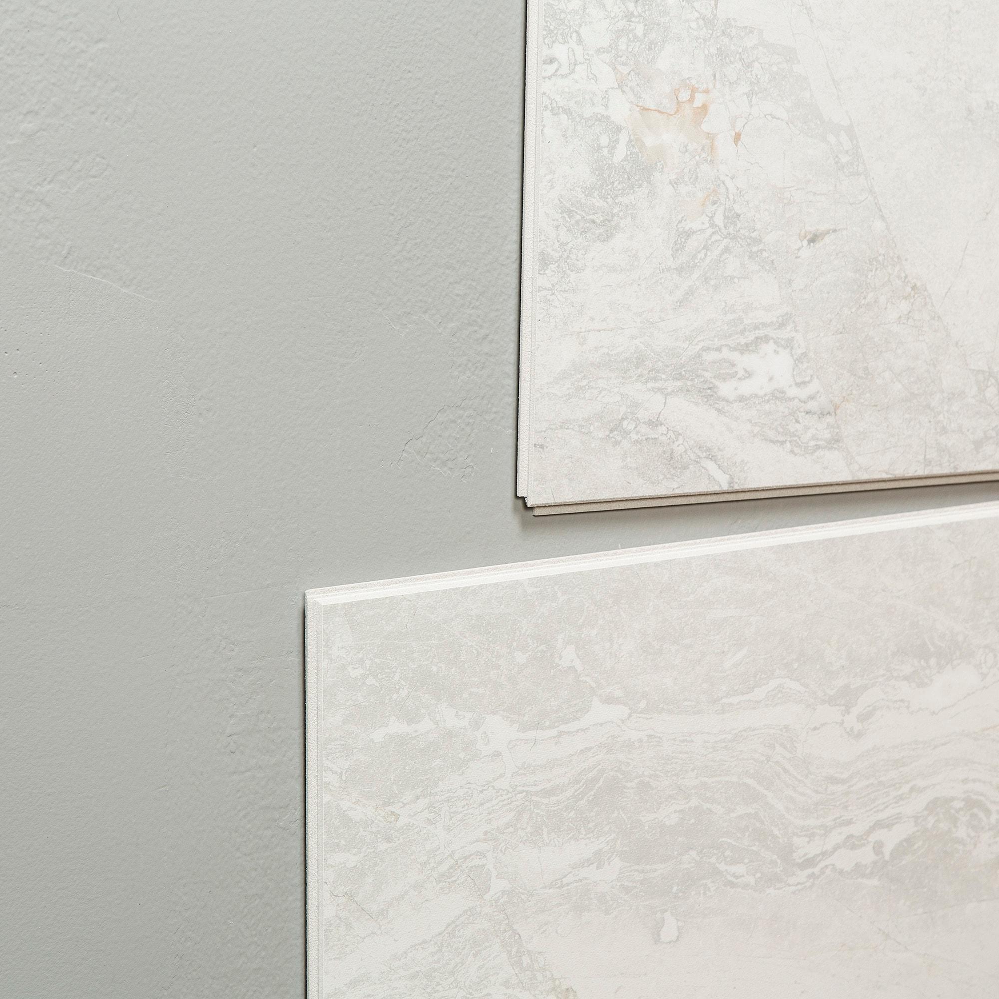 Palisade 25.6 in. x 14.8 in. Interlocking Vinyl Waterproof Wall Tiles