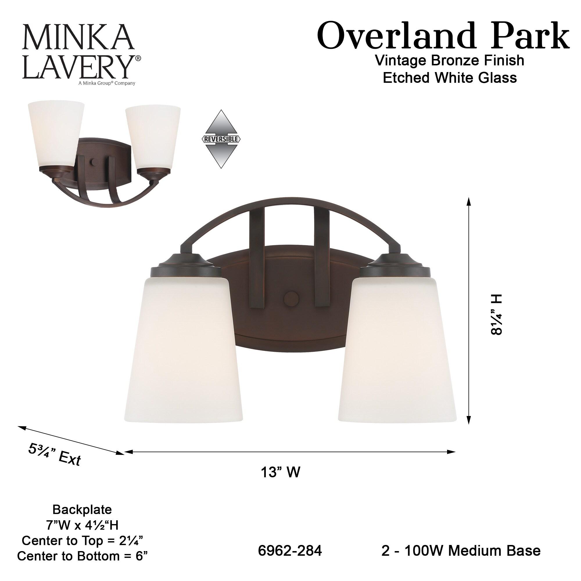 Overland Park Bath Wall Light