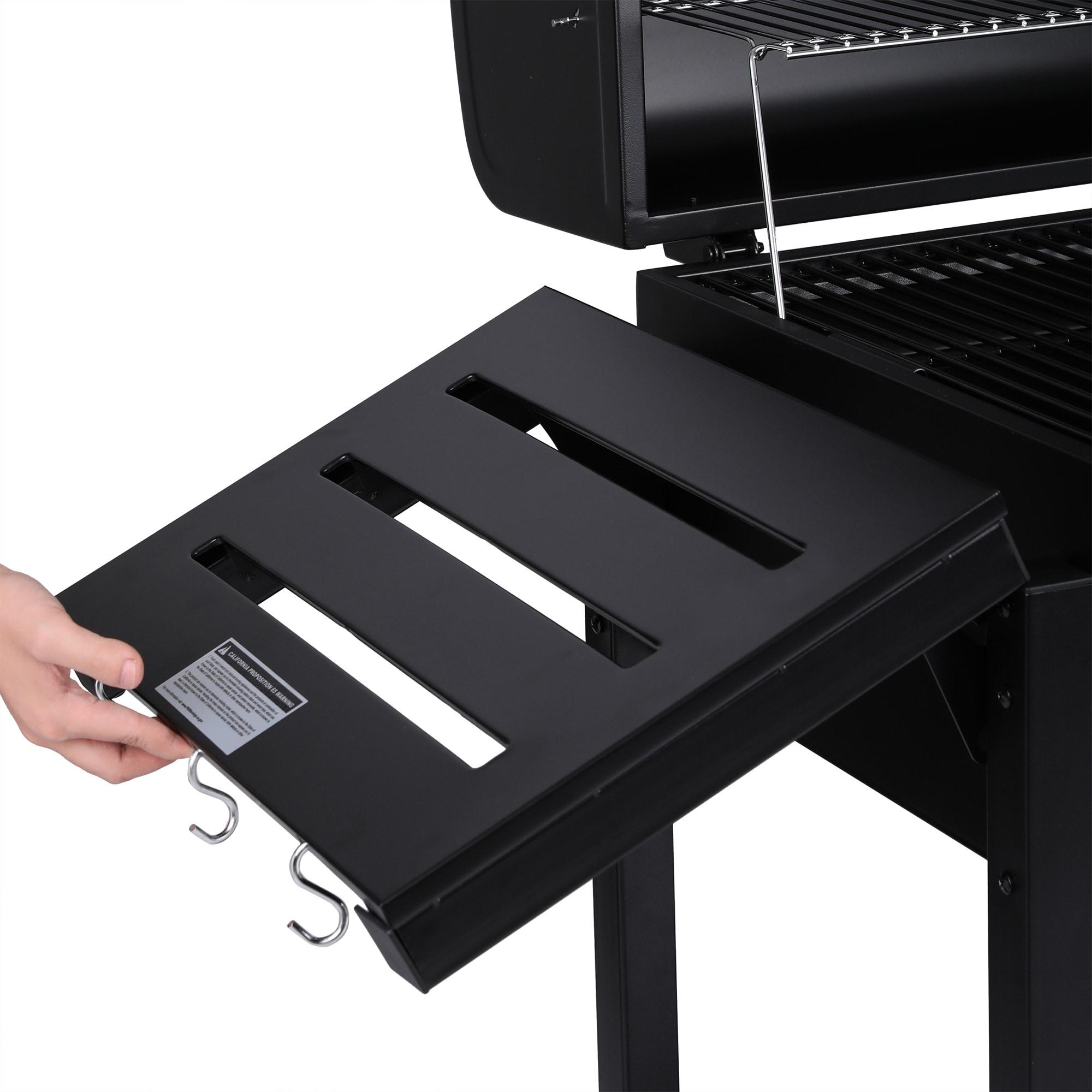 Royal Gourmet Deluxe 30-Inch Charcoal Grill, Black
