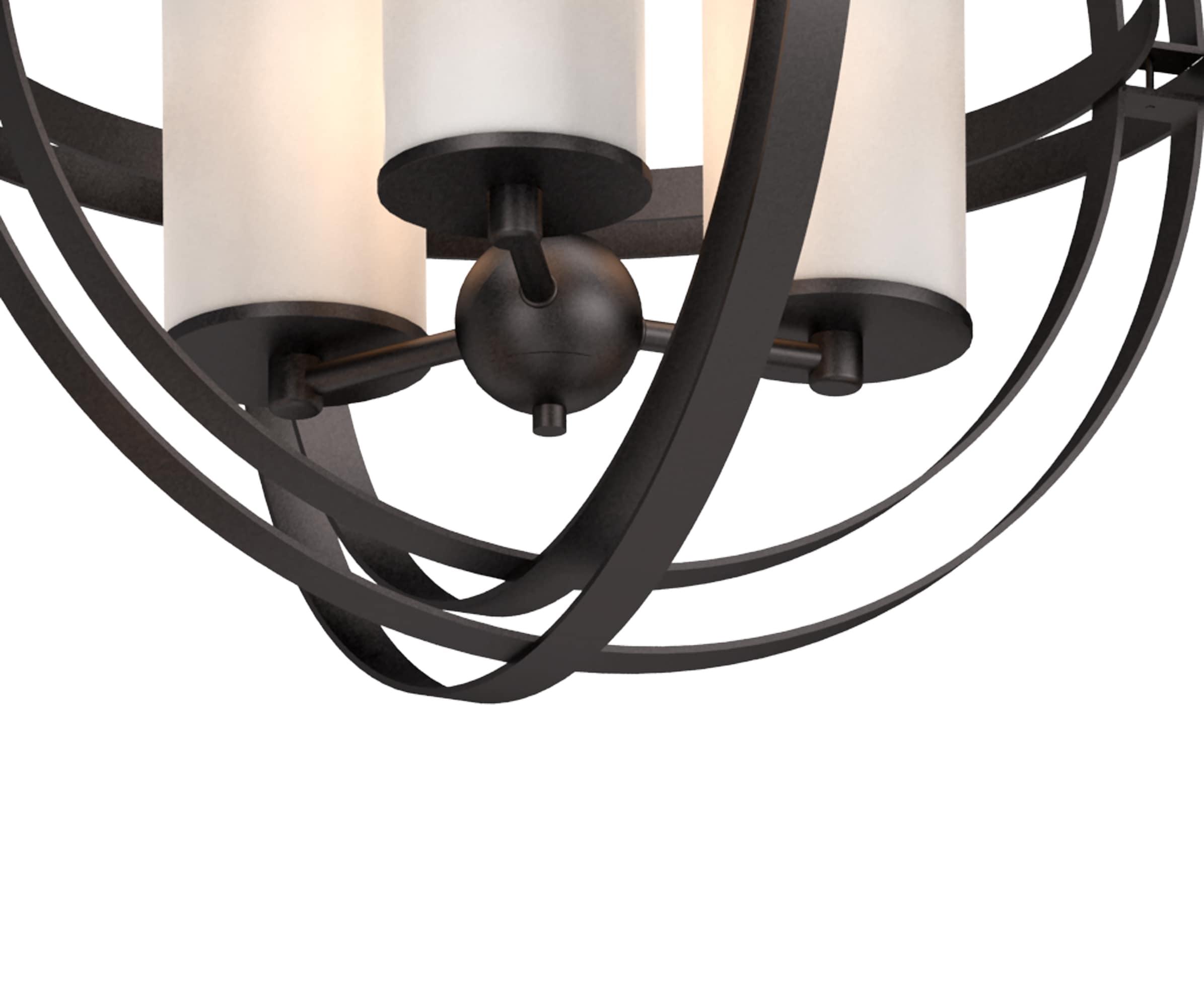 Volume Lighting 3-Light Indoor Antique Bronze Sphere