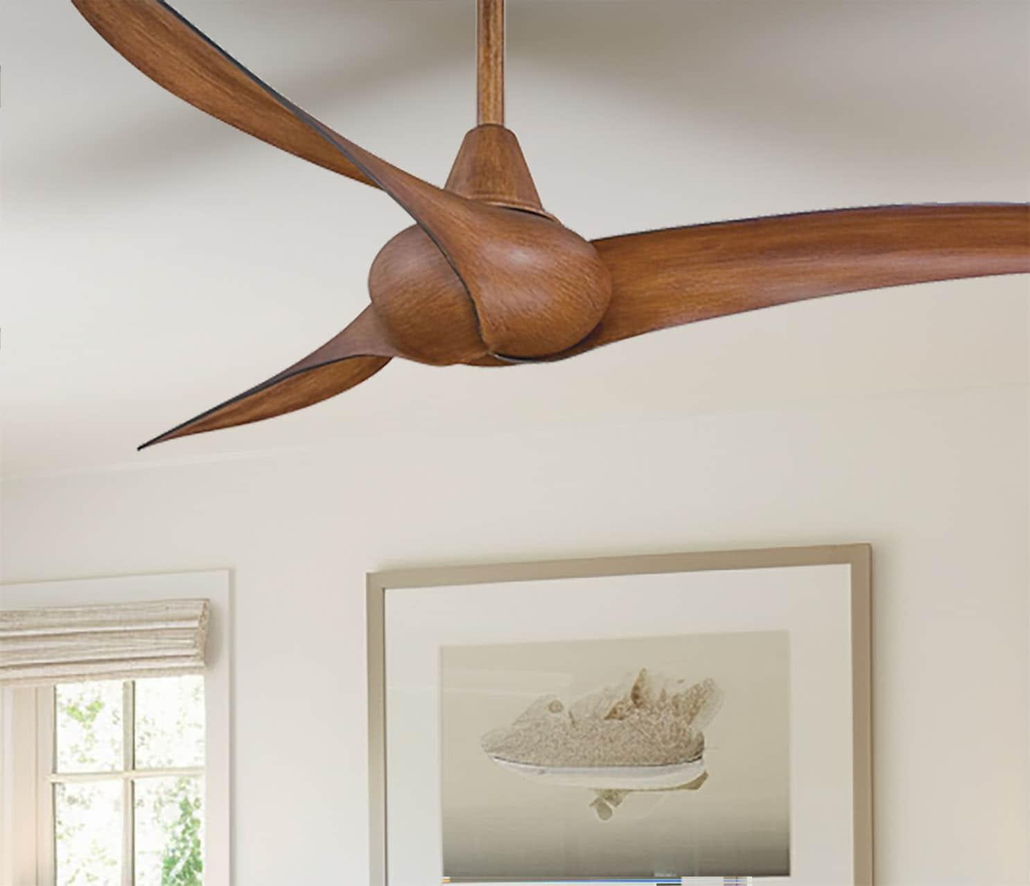 52" Wave 3 - Blade Propeller Ceiling Fan with Remote Control