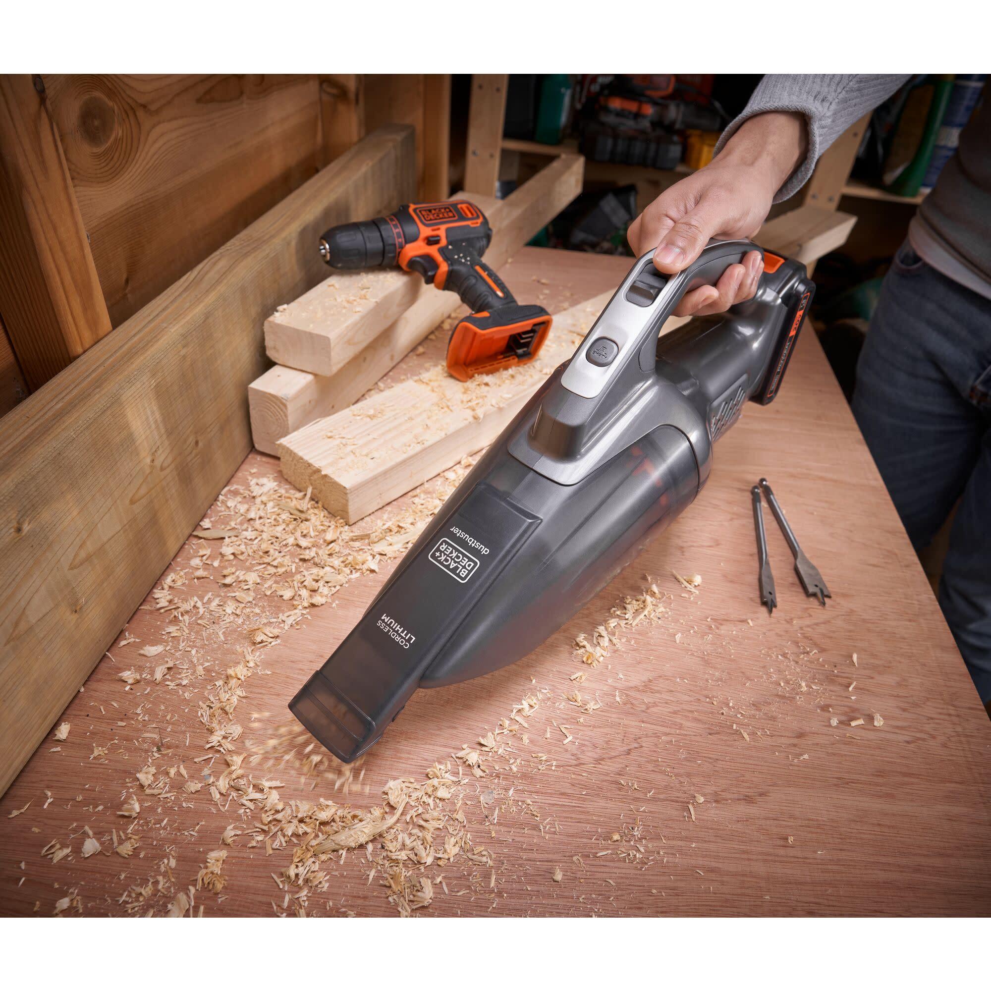 BLACK+DECKER Dustbuster 20V MAX POWERCONNECT Cordless Handheld Vacuum, BCHV001C1