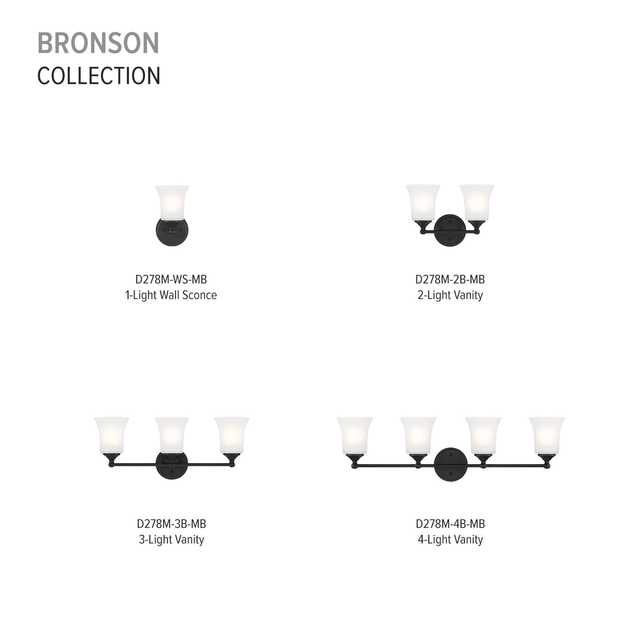 Designers Fountain Bronson 2 Light Brushed Nickel Semi Flush Mount Ceiling Light, D278M-SF-BN