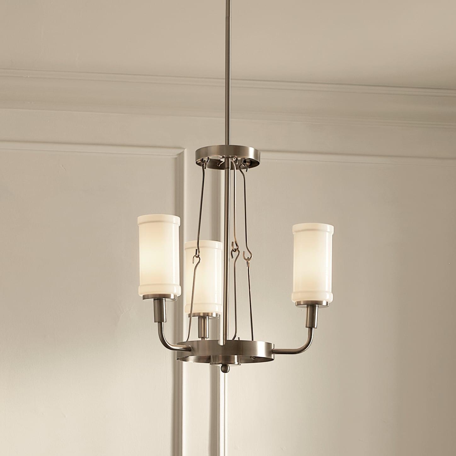 Kichler Lighting Vetivene 3 - Light Chandelier in  Classic Pewter