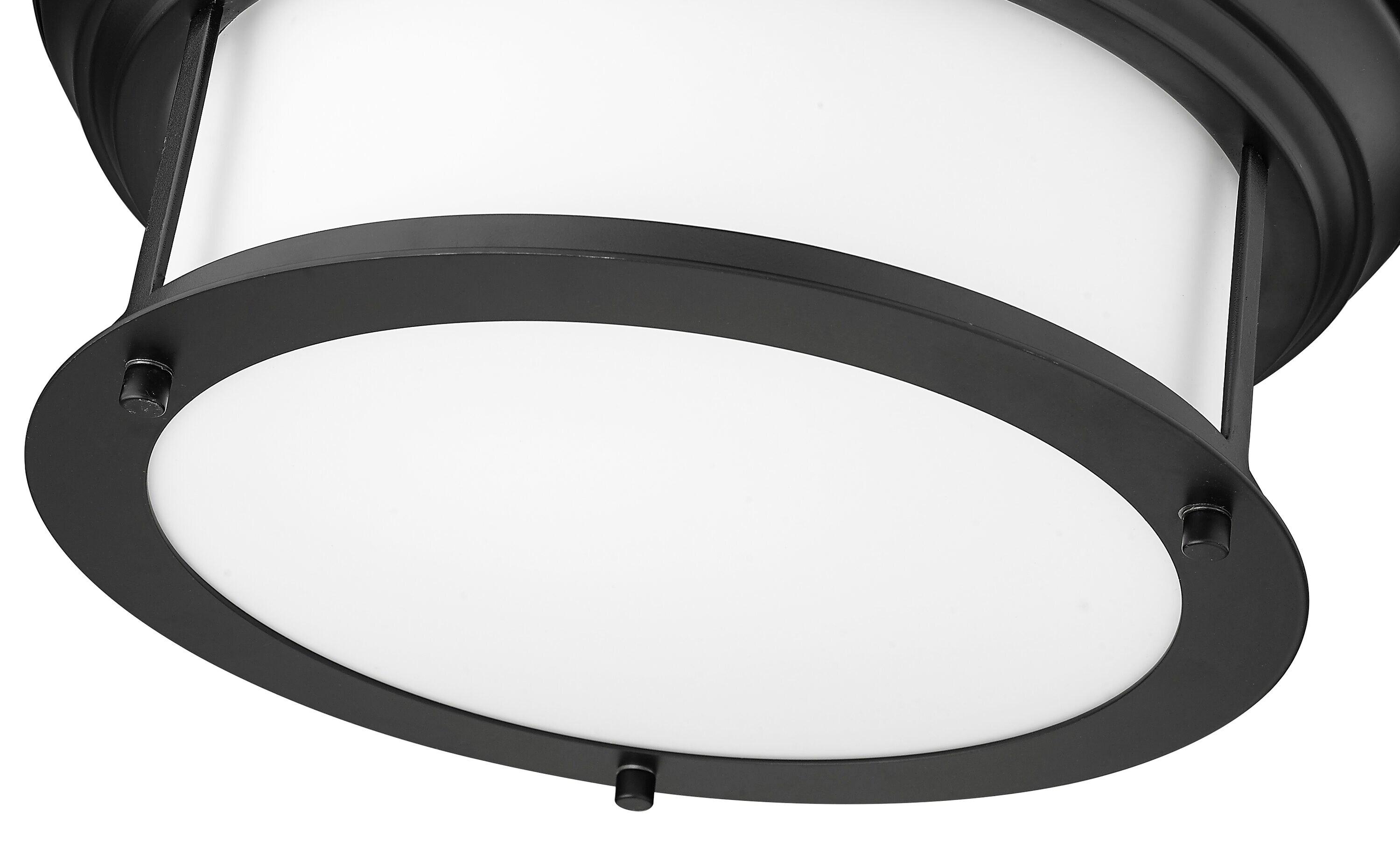 Z-Lite Sonna 2 - Light Flush Mount in  Matte Black
