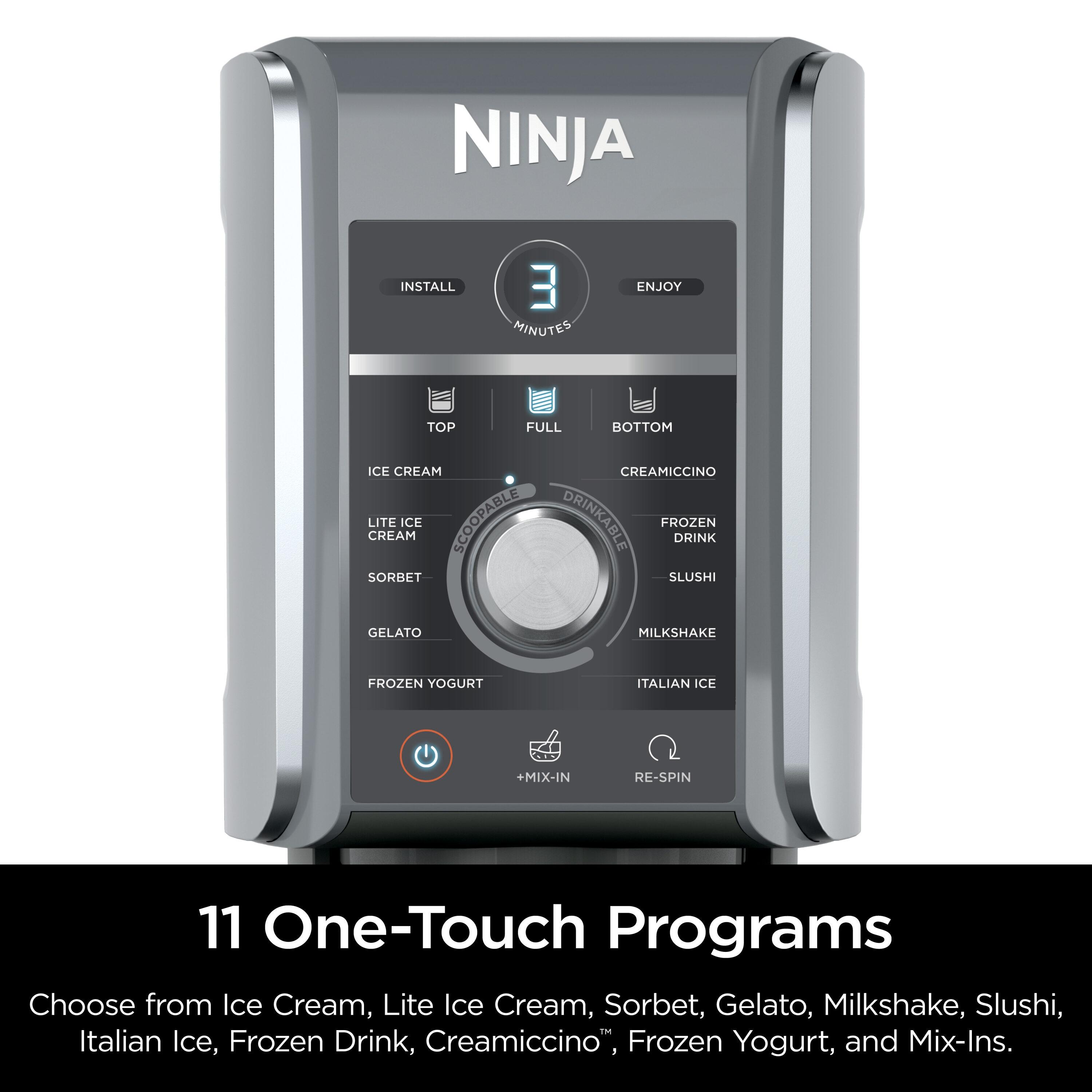 Ninja ® CREAMi ® Deluxe 11-in-1 Ice Cream and Frozen Treat Maker