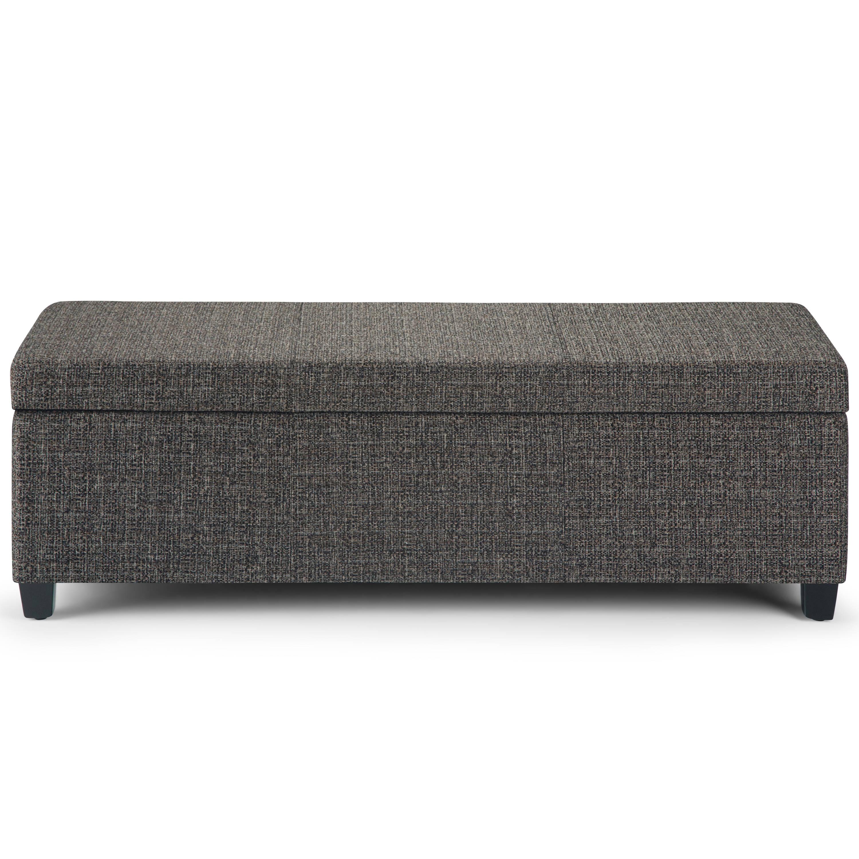 Simpli Home Avalon Storage Ottoman Bench,Assembled