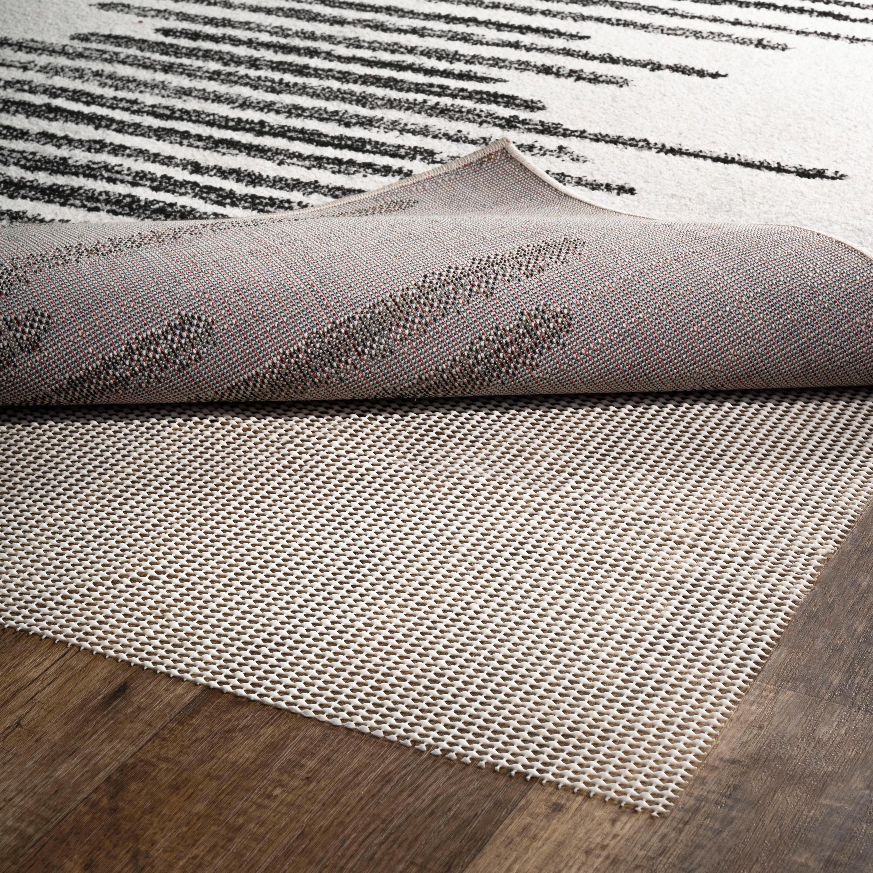 JONATHAN Y Ultra Stop Cream 12 ft. x 18 ft. Rug Pad