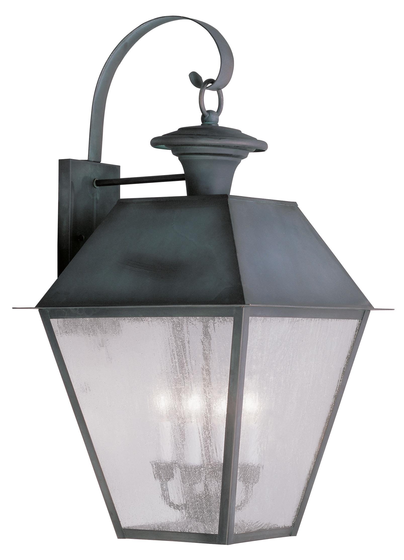 Livex Lighting Mansfield 4 - Light Wall Light in  Charcoal