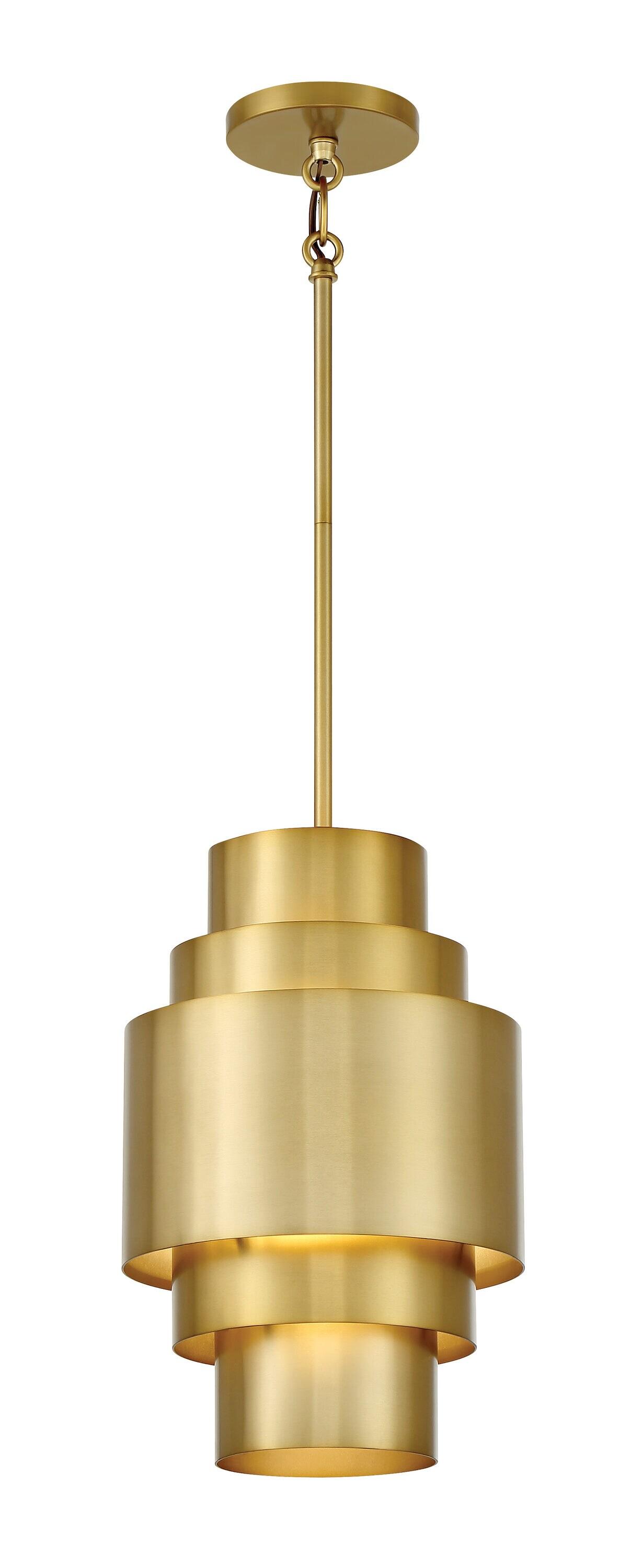 Minka Lavery 2531 Spyglass Terrace 10" Wide Mini Pendant - Brass