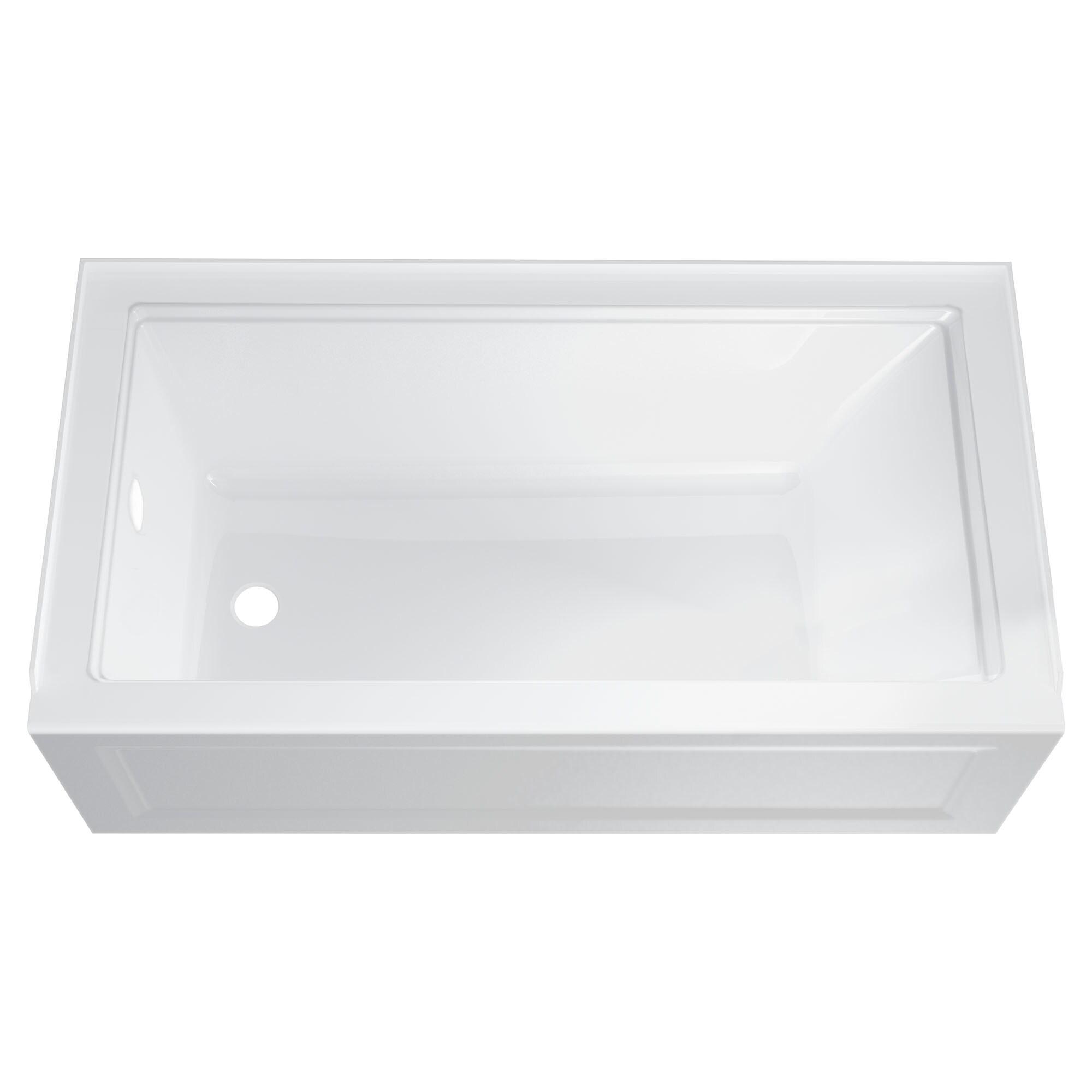 Town Square S 60'' x 30'' Alcove / Tile In Soaking Fiberglass Bathtub