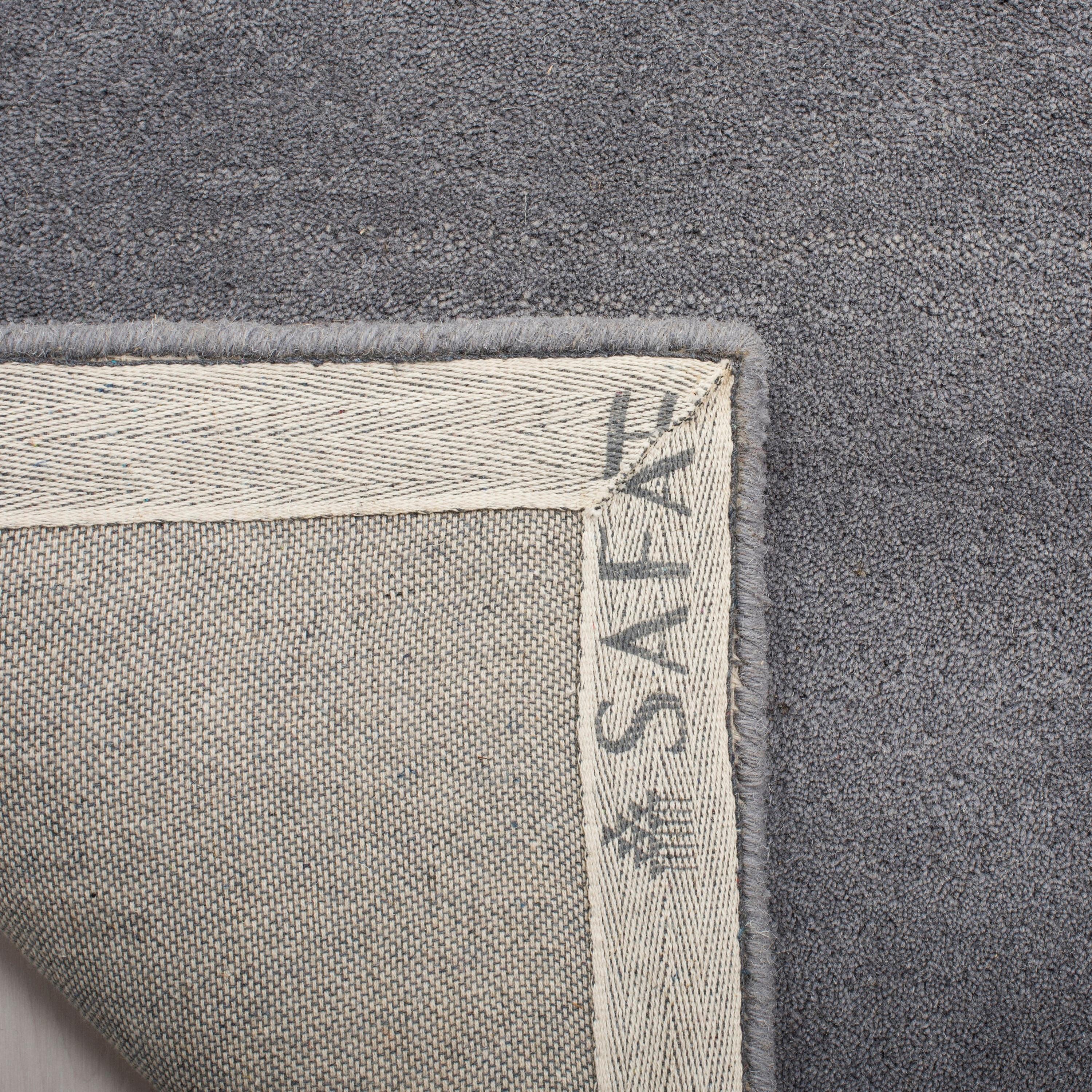 Soho SOH712 Hand Tufted Indoor Area Rug - Dark Grey/Silver - 6'x9' - Safavieh.