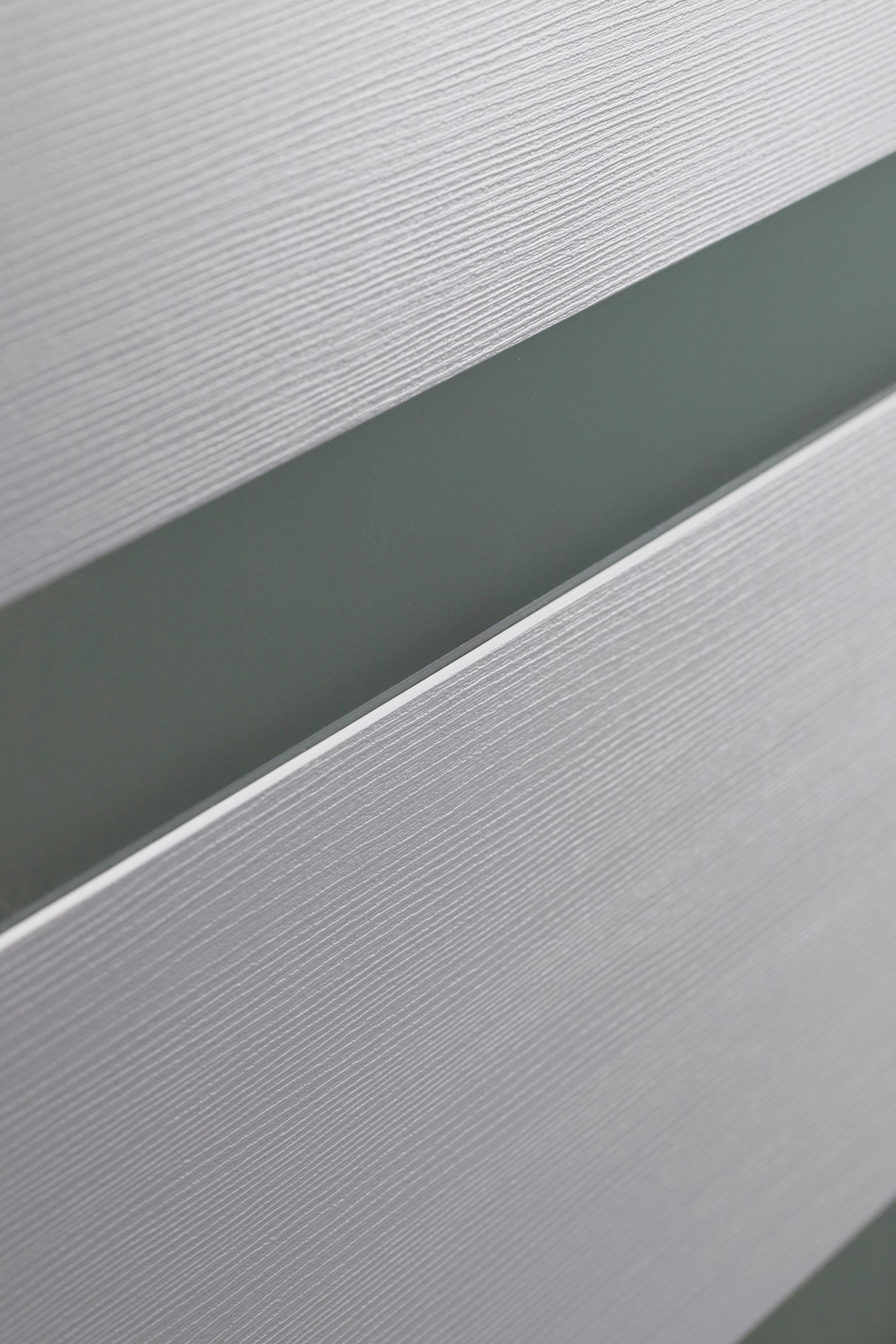 Belldinni Leora Paneled Manufactured Wood and Glass Standard Door Slab