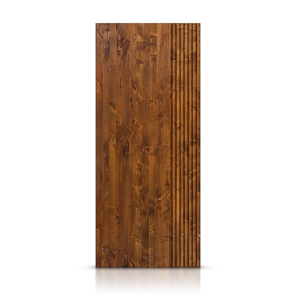 Calhome Paneled Pine Wood Standard Door