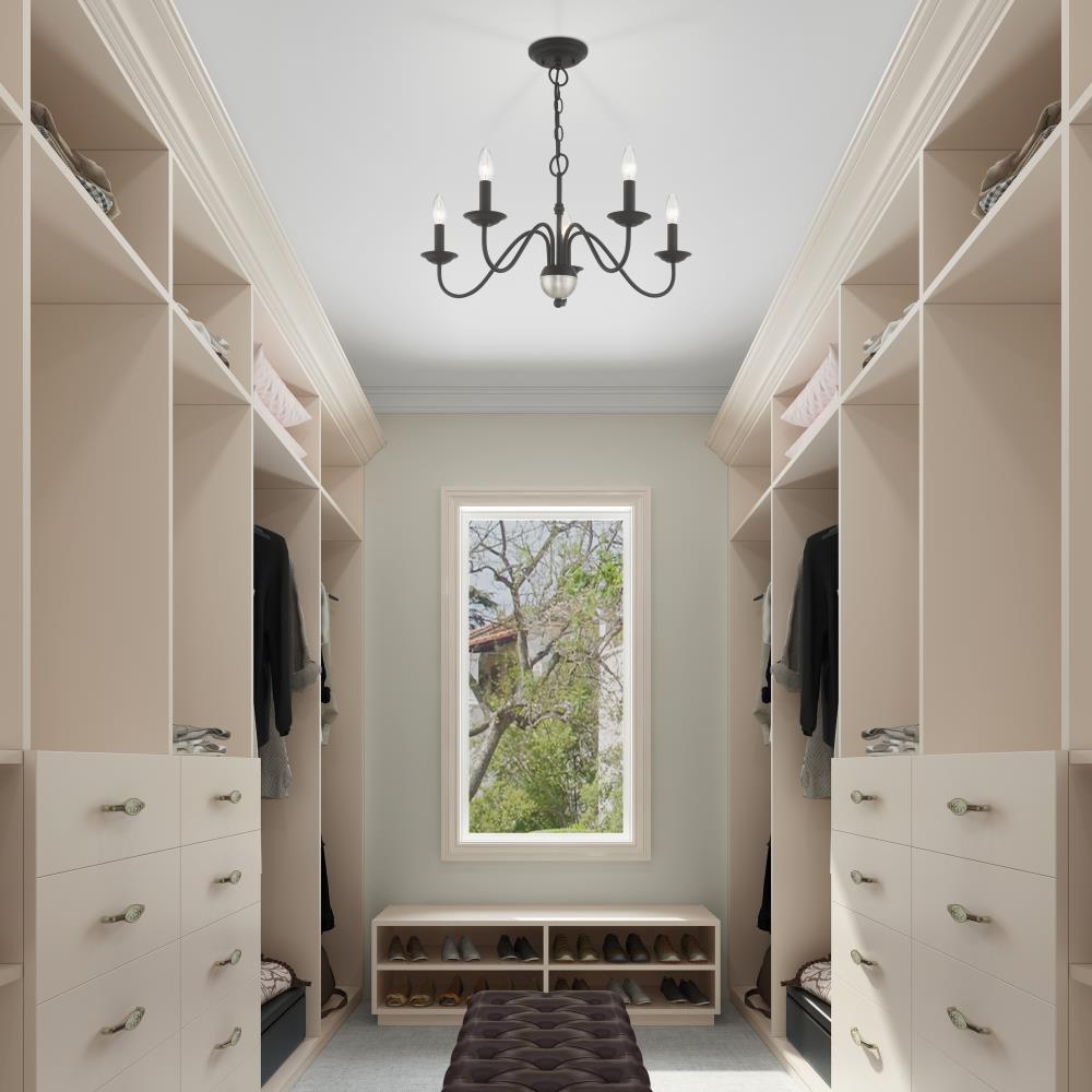 Livex Lighting Windsor 5 - Light Chandelier in  Black
