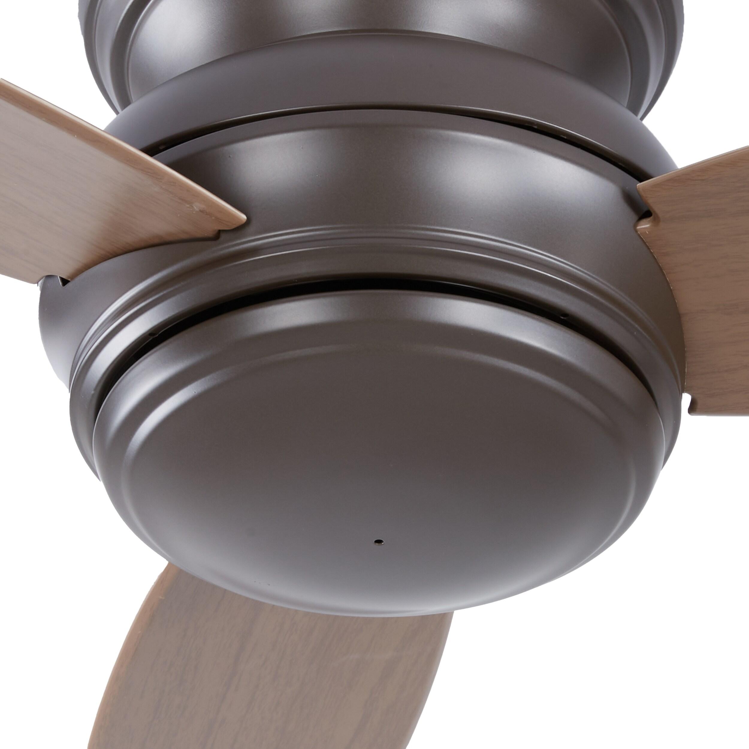 44" Concept II 3 - Blade Outdoor LED Propeller Ceiling Fan with Wall Control and Light Kit Included