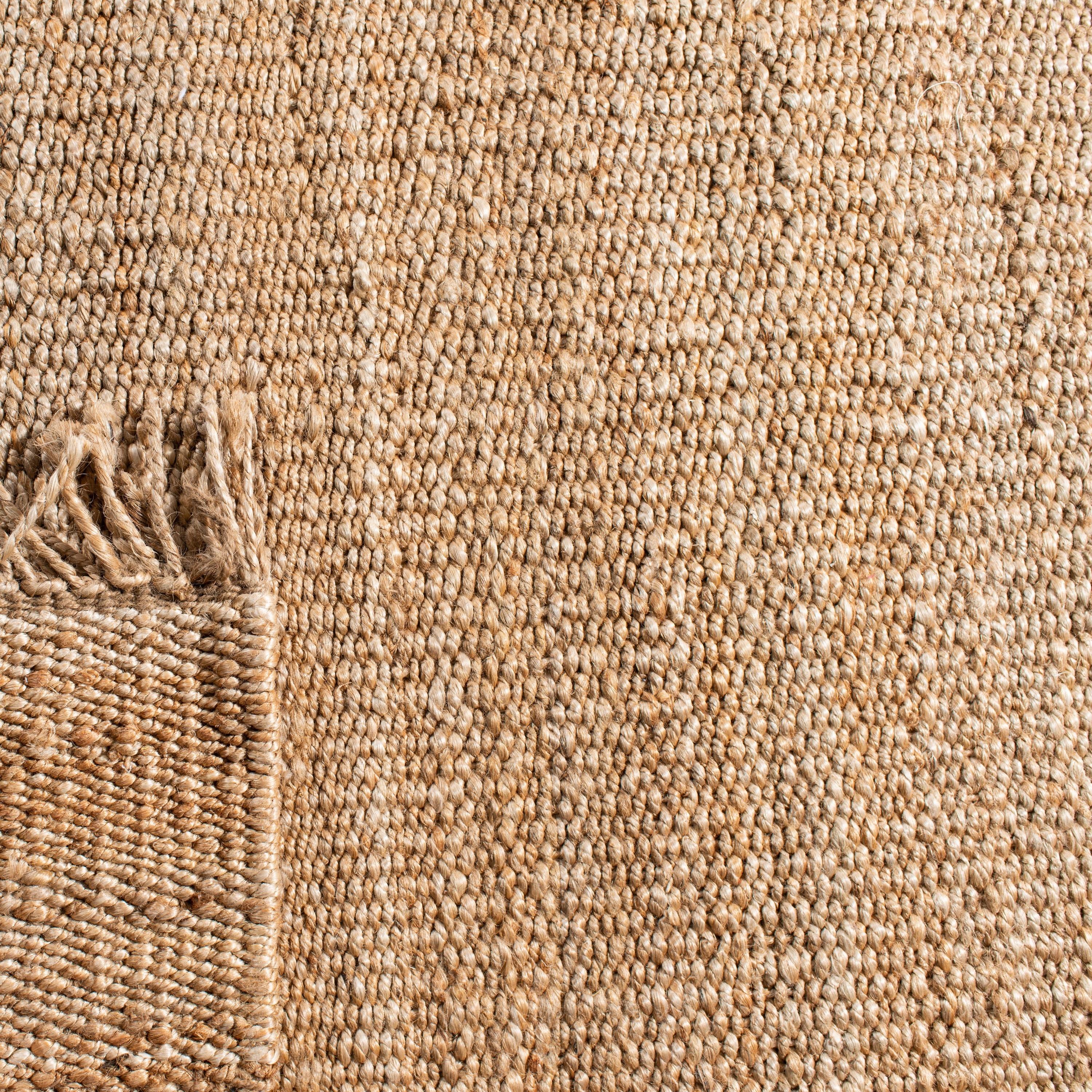 Natural Fiber NF368 Hand Woven Indoor Area Rug - Natural - 6'x6' - Safavieh.