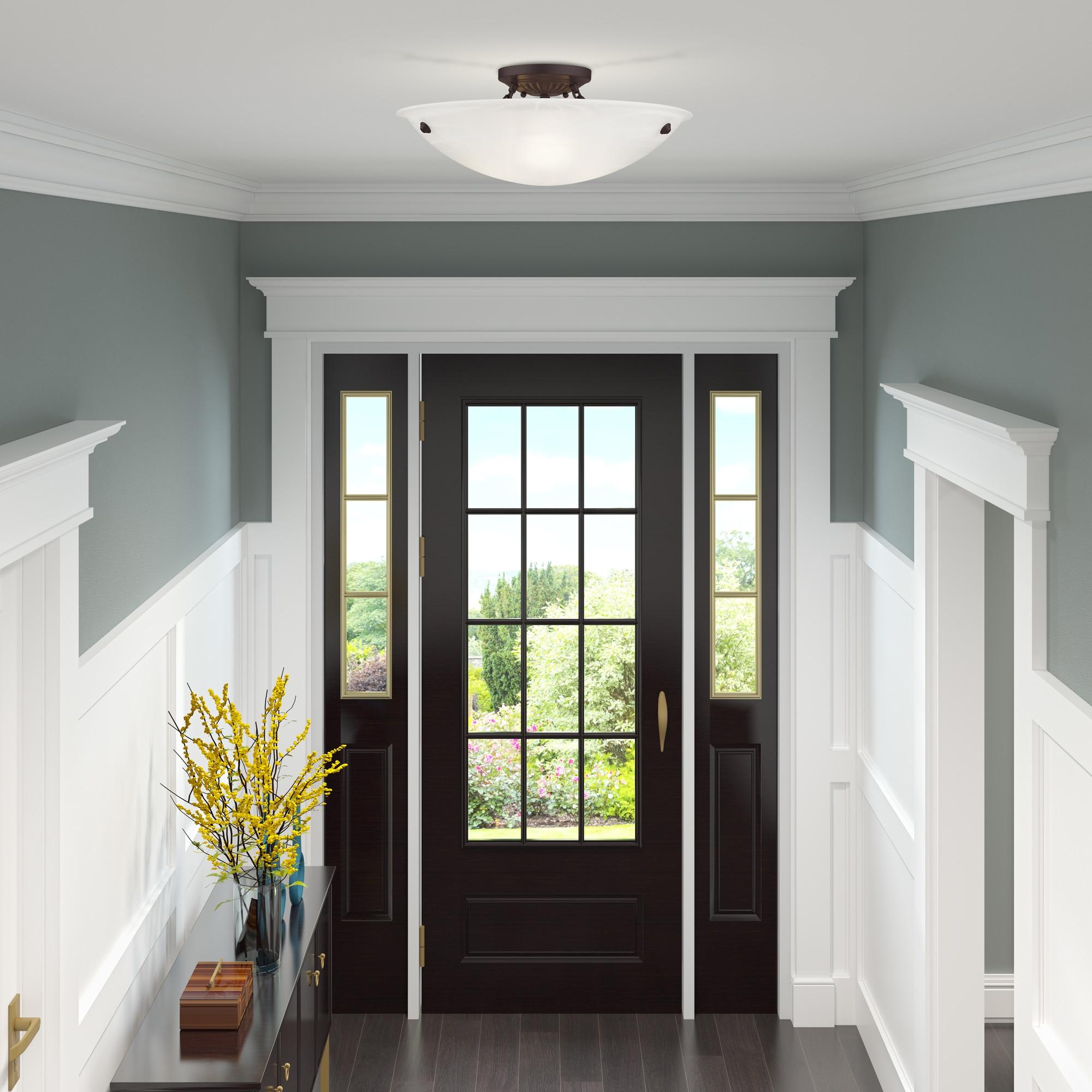 Livex Lighting Oasis 3 - Light Flush Mount in  Bronze