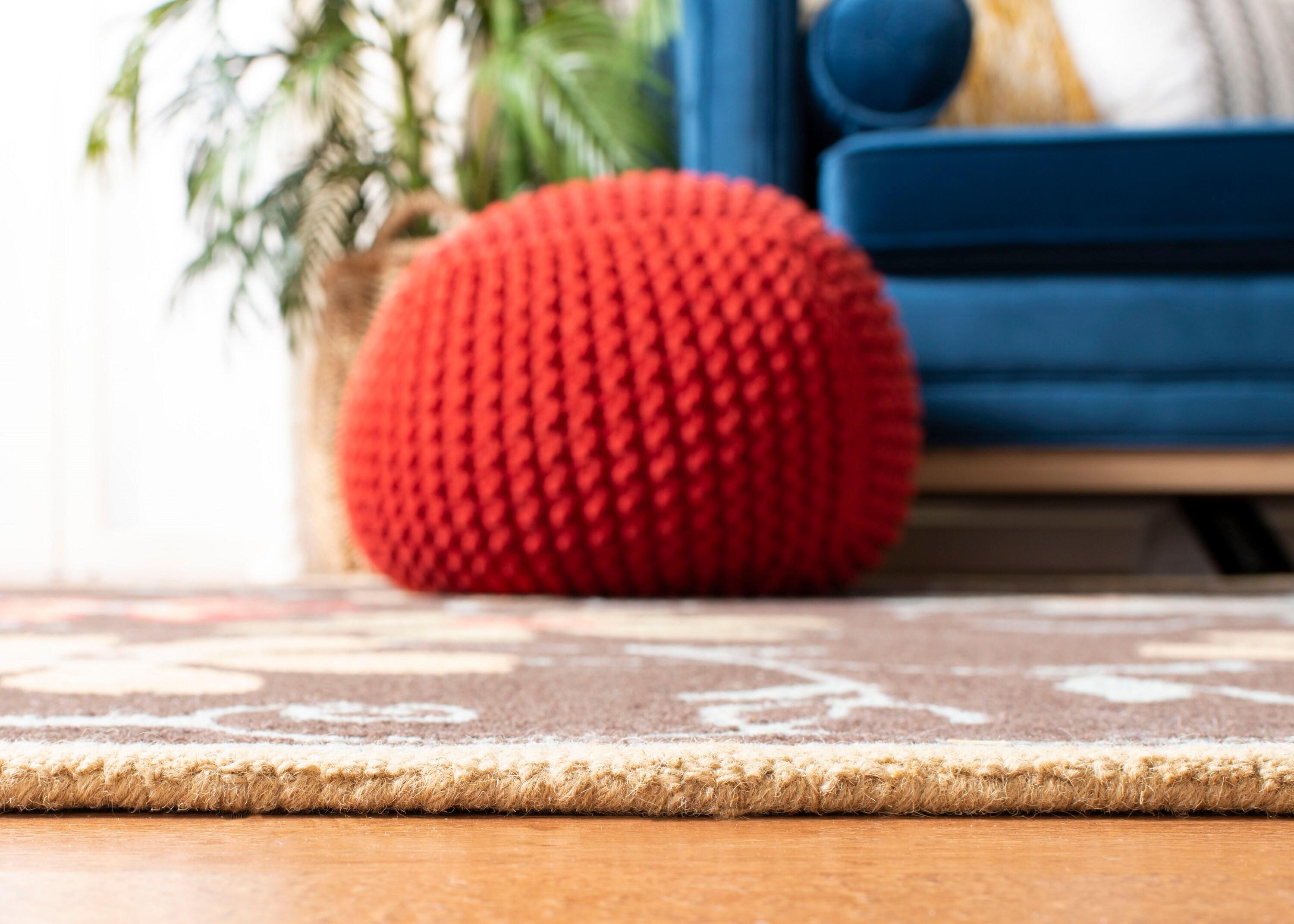 Blossom BLM784 Hand Hooked Area Rug - Brown/Multi - 8'x10' - Safavieh.