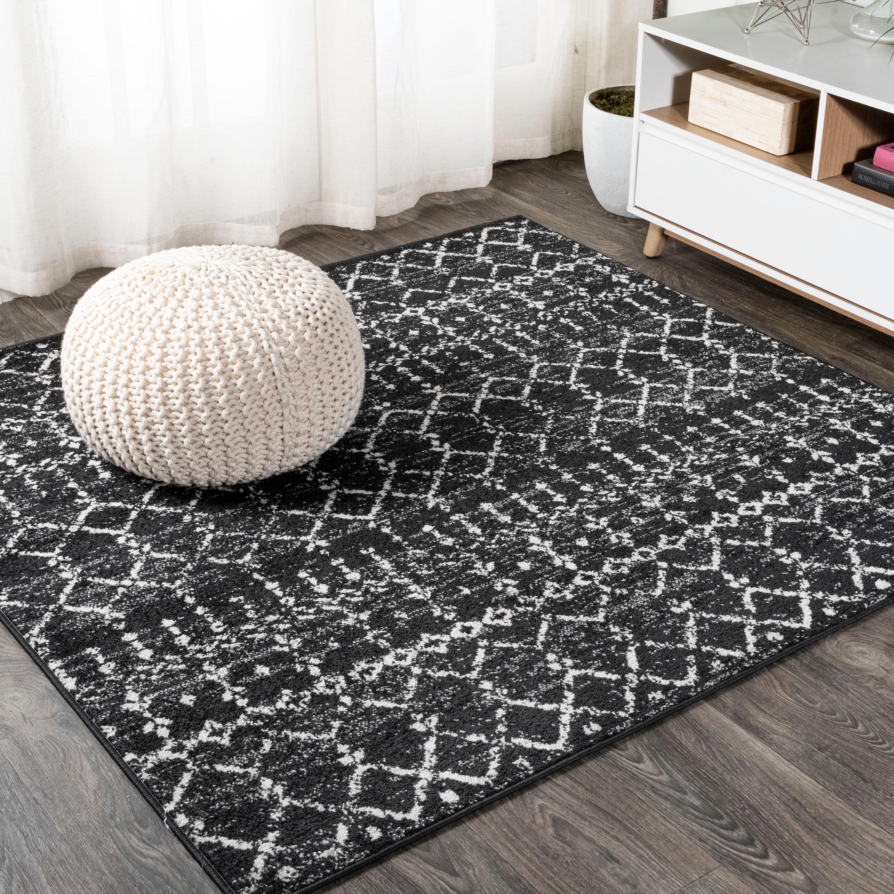 Moroccan Hype Boho Vintage Diamond Area Rug - JONATHAN Y