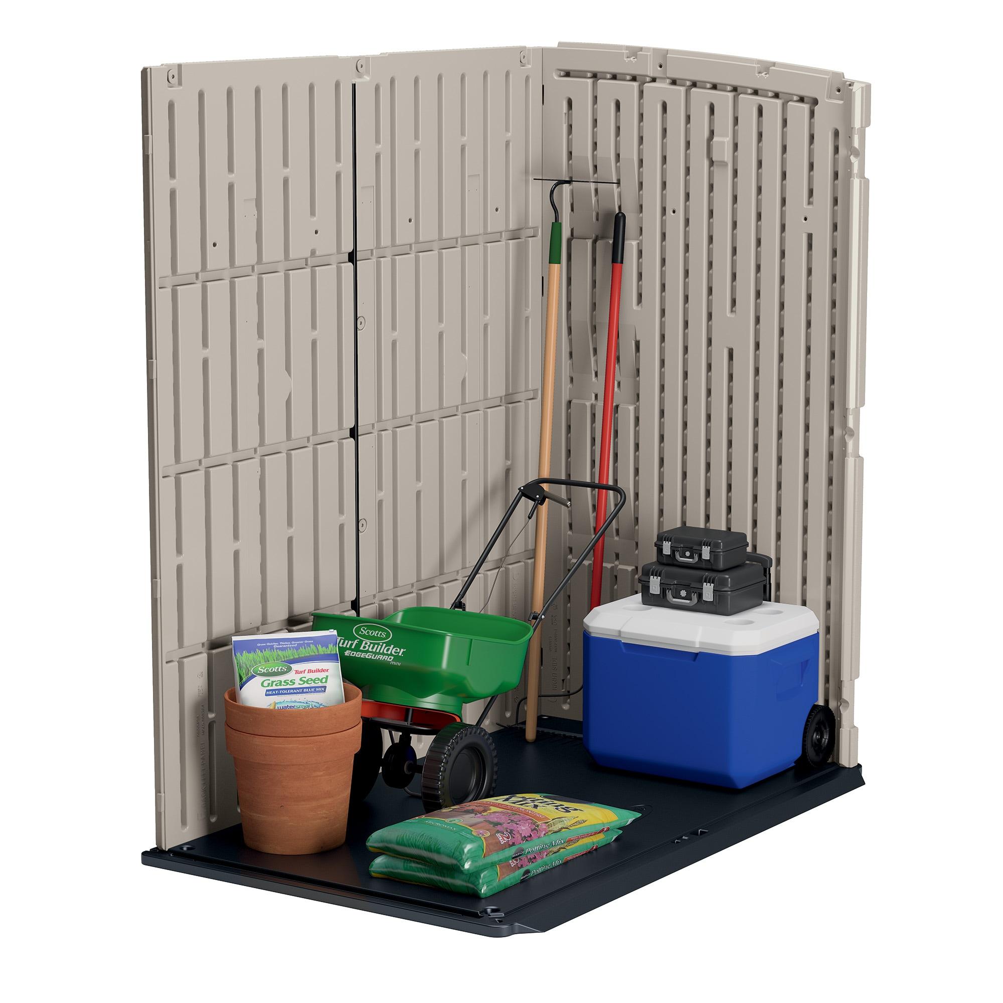Suncast Suncast 6 ft. W x 4 ft. D Resin Vertical Tool Shed