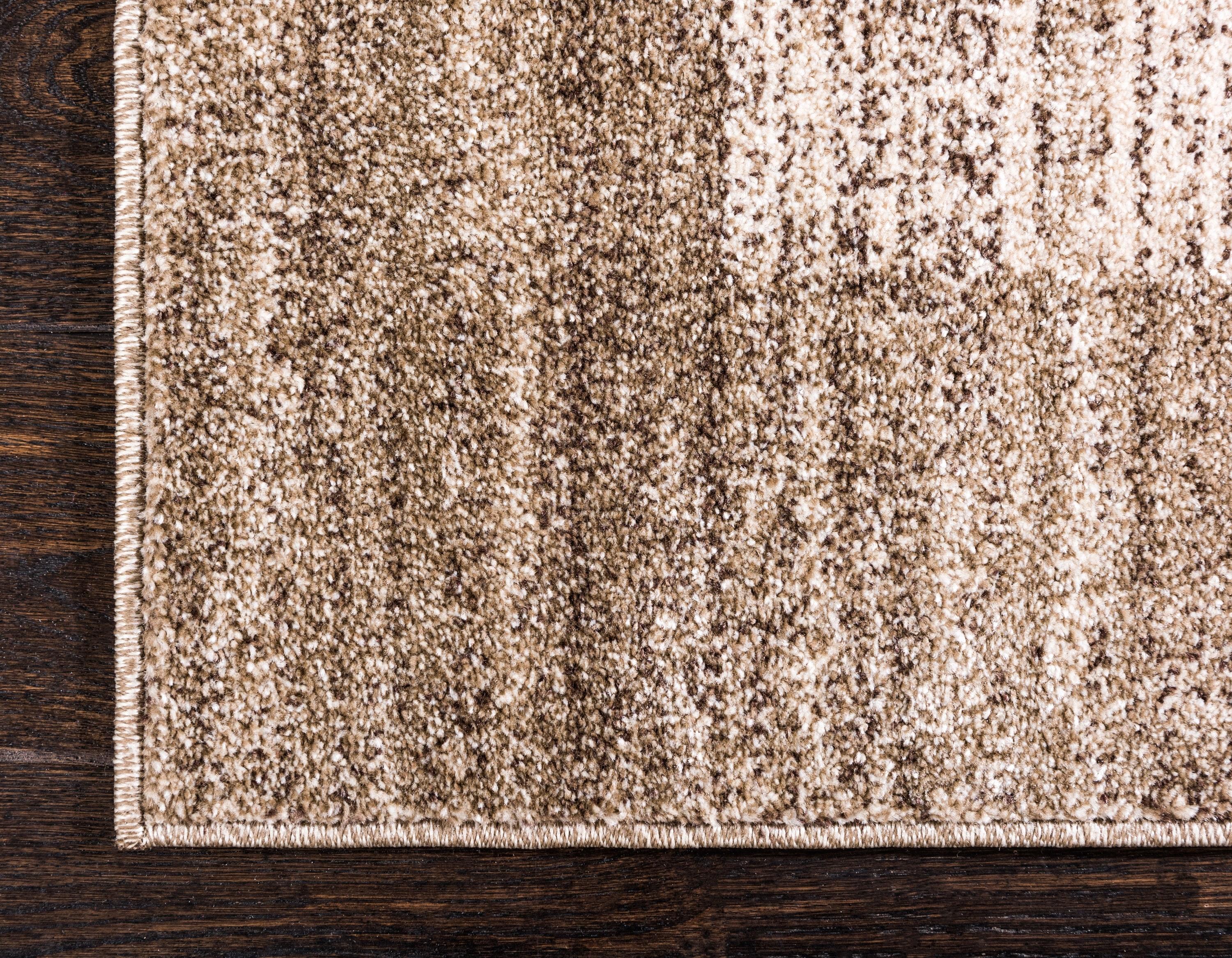 Unique Loom Abigail Del Mar Area Rug , 8'x11'2" Rectangular ,Beige