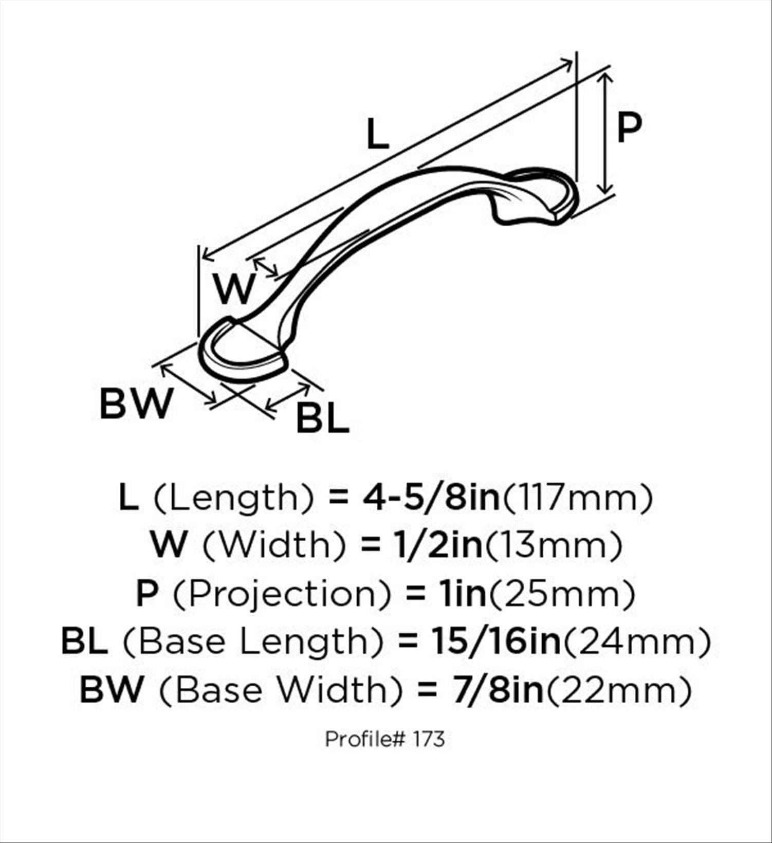 Satin Nickel 3-Inch Traditional Cabinet Pull with Mounting Hardware