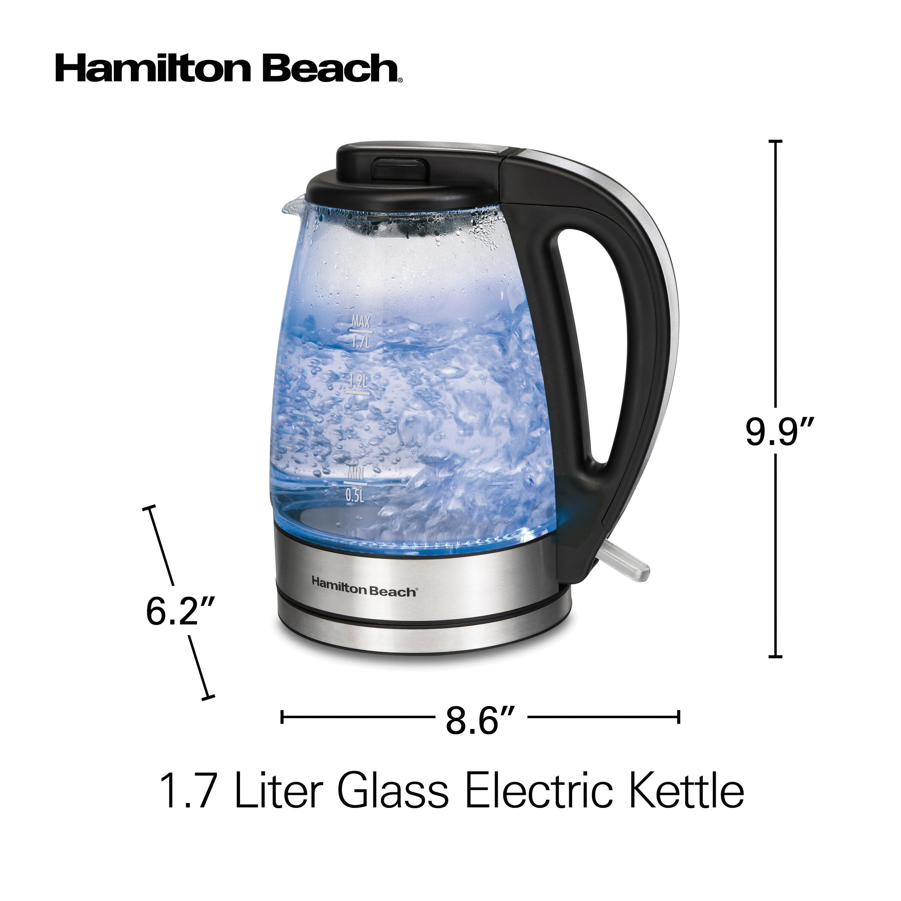 Hamilton Beach Hamilton Beach® Glass Kettle 1.7 Liter Capacity