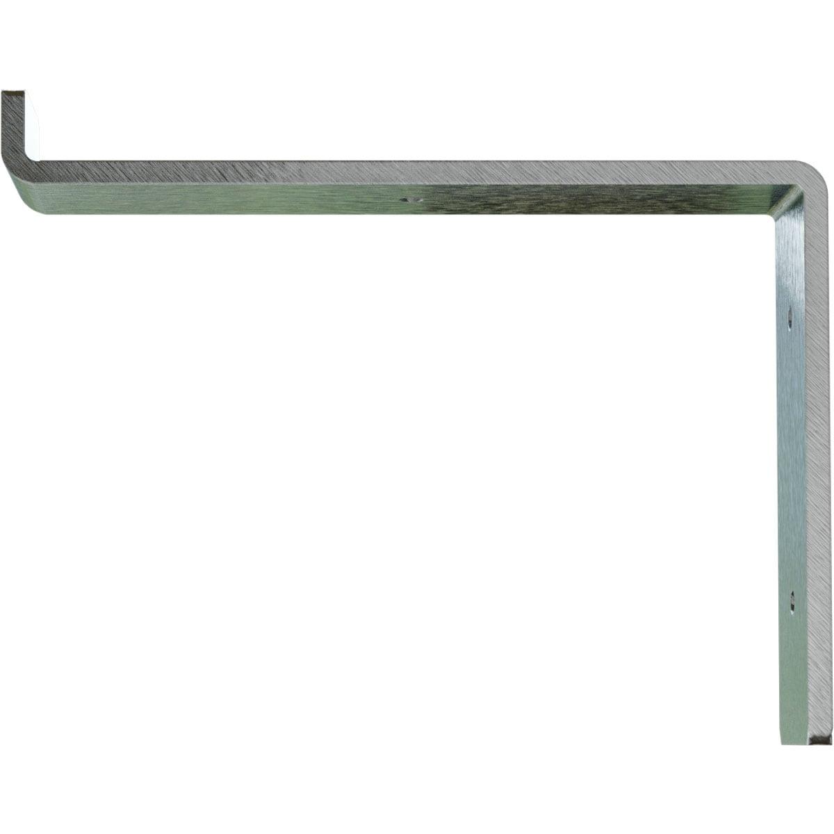 Ekena Millwork 2"W x 8"D x 6 3/4"H Steel Truss Shelf Bracket, Unfinished