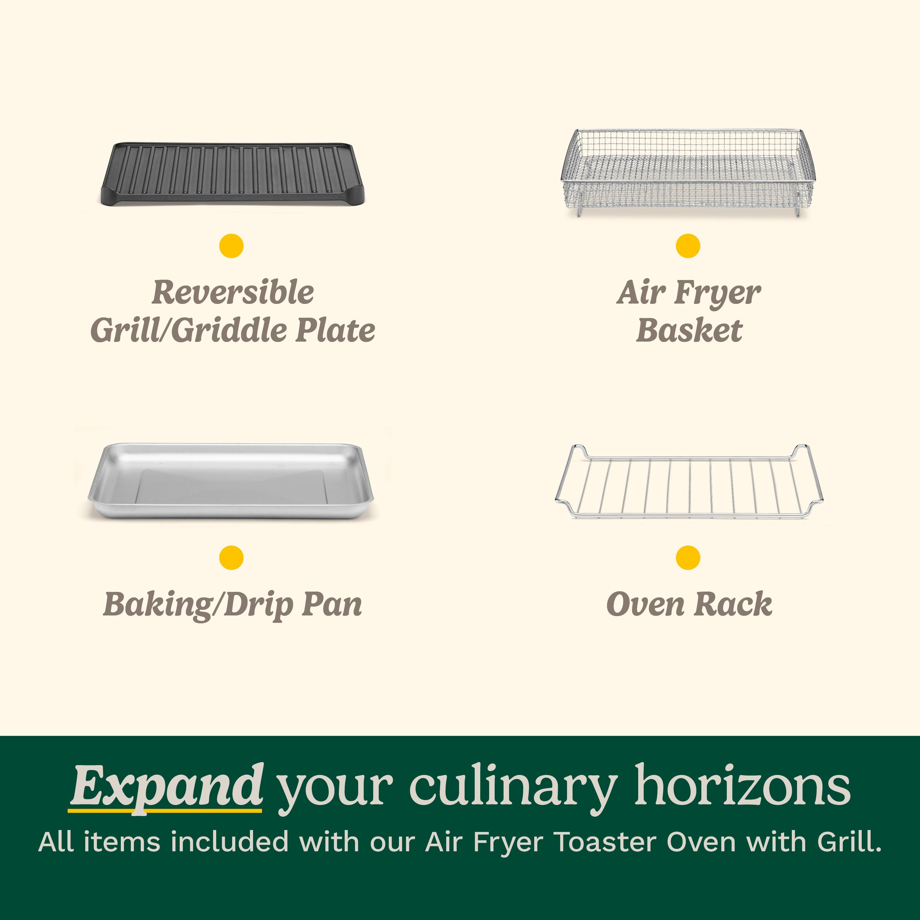 Cuisinart Air Fryer Toaster Oven with Grill, Stainless Steel