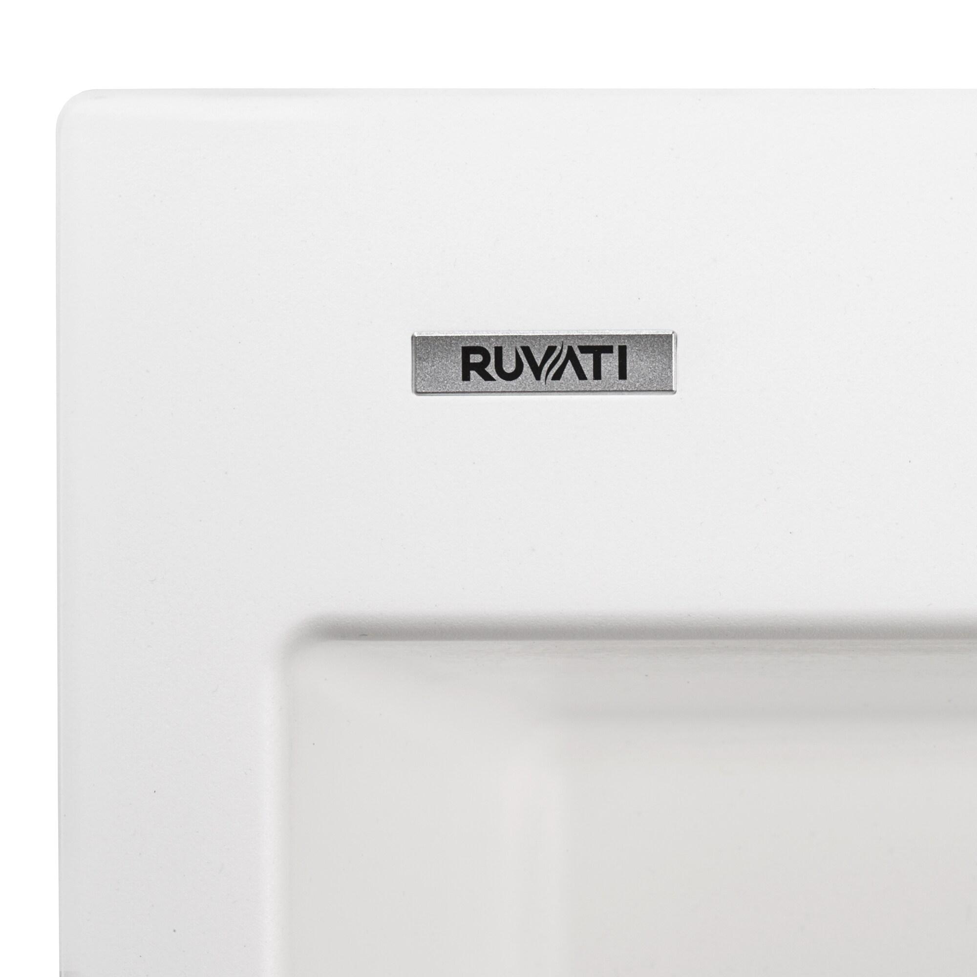 Ruvati epiGranite Drop-in Topmount Granite Composite Kitchen Sink