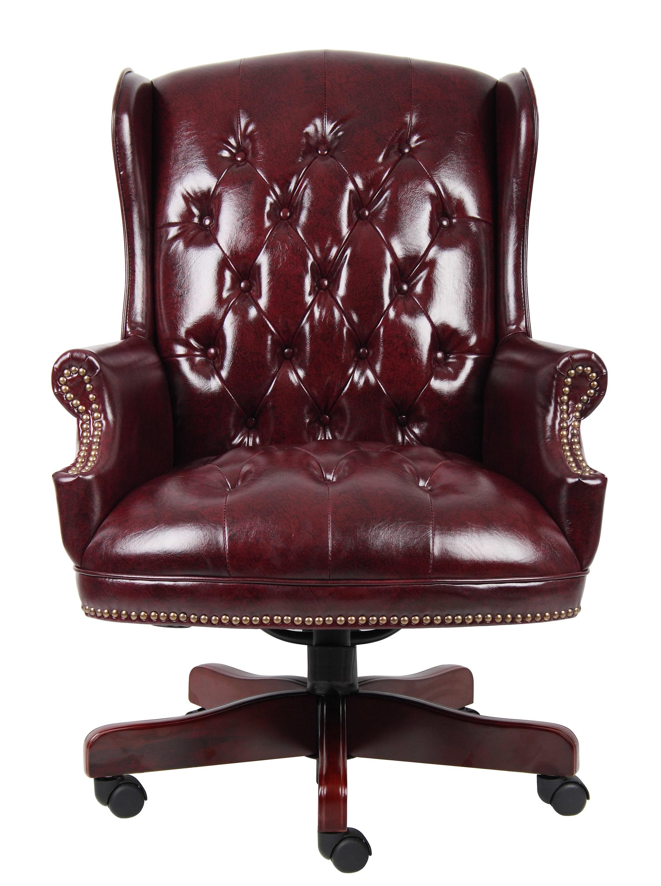 Boss Office Products Traditional Vinyl Executive Chair