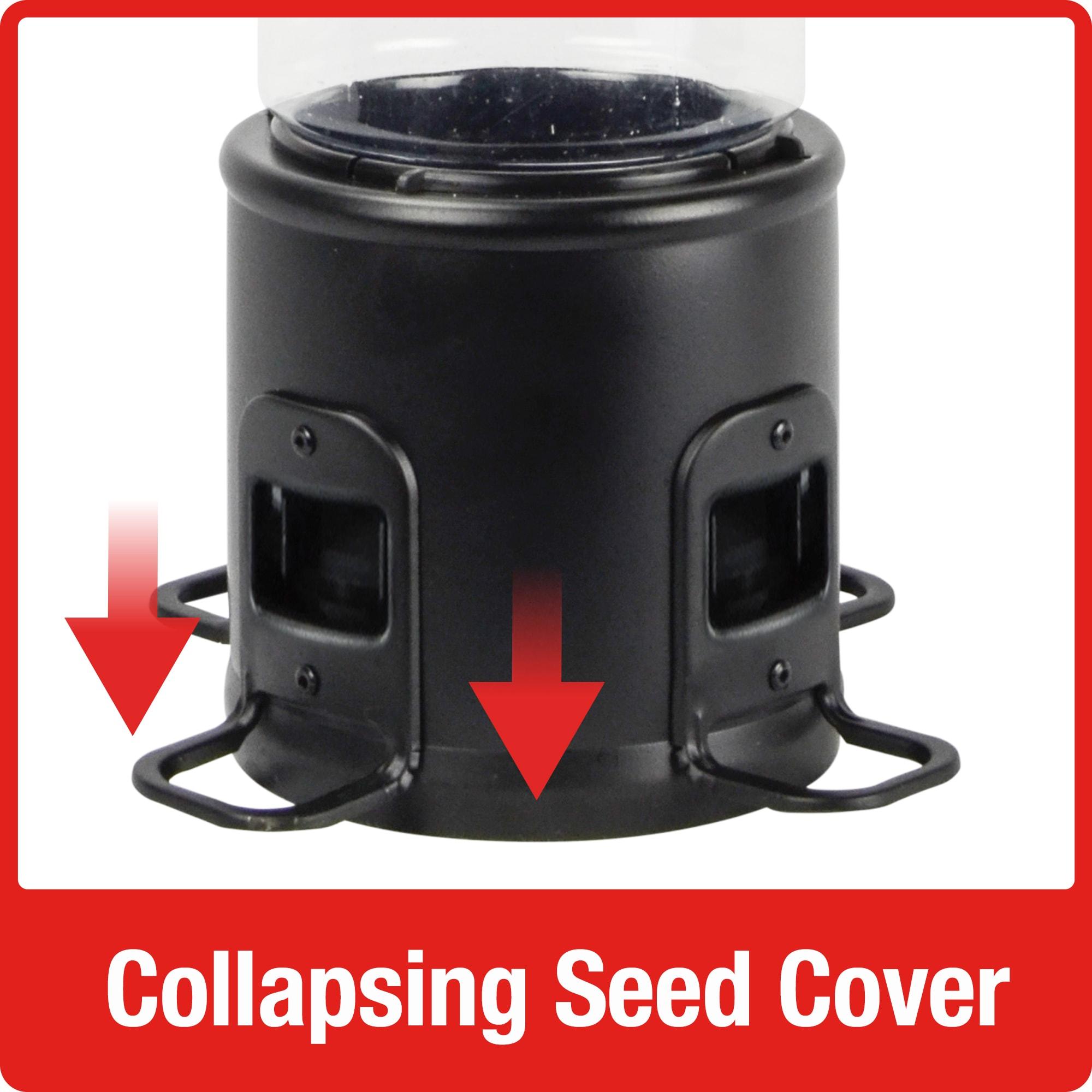 Nature's Way Bird Products 3.1qt Squirrel Shield Metal Feeder 17.25"