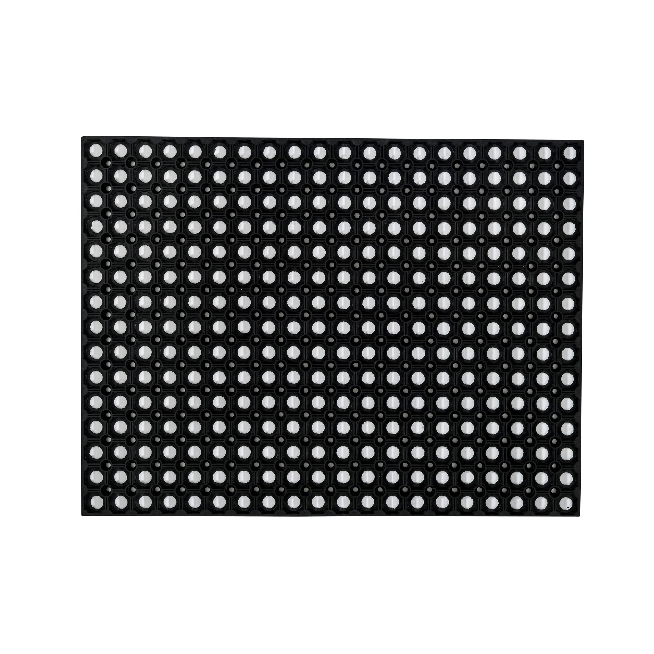 Floortex® Doortex® Octomat All Seasons Black Outdoor Entrance Mat - 24" x 32"