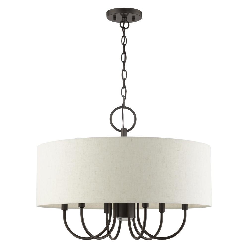 Livex Lighting Blossom 7 - Light Pendant in  English Bronze