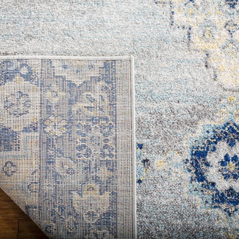 Madison MAD615 Power Loomed Area Rug - Grey/Cream - 6'7"x9'2" - Safavieh.