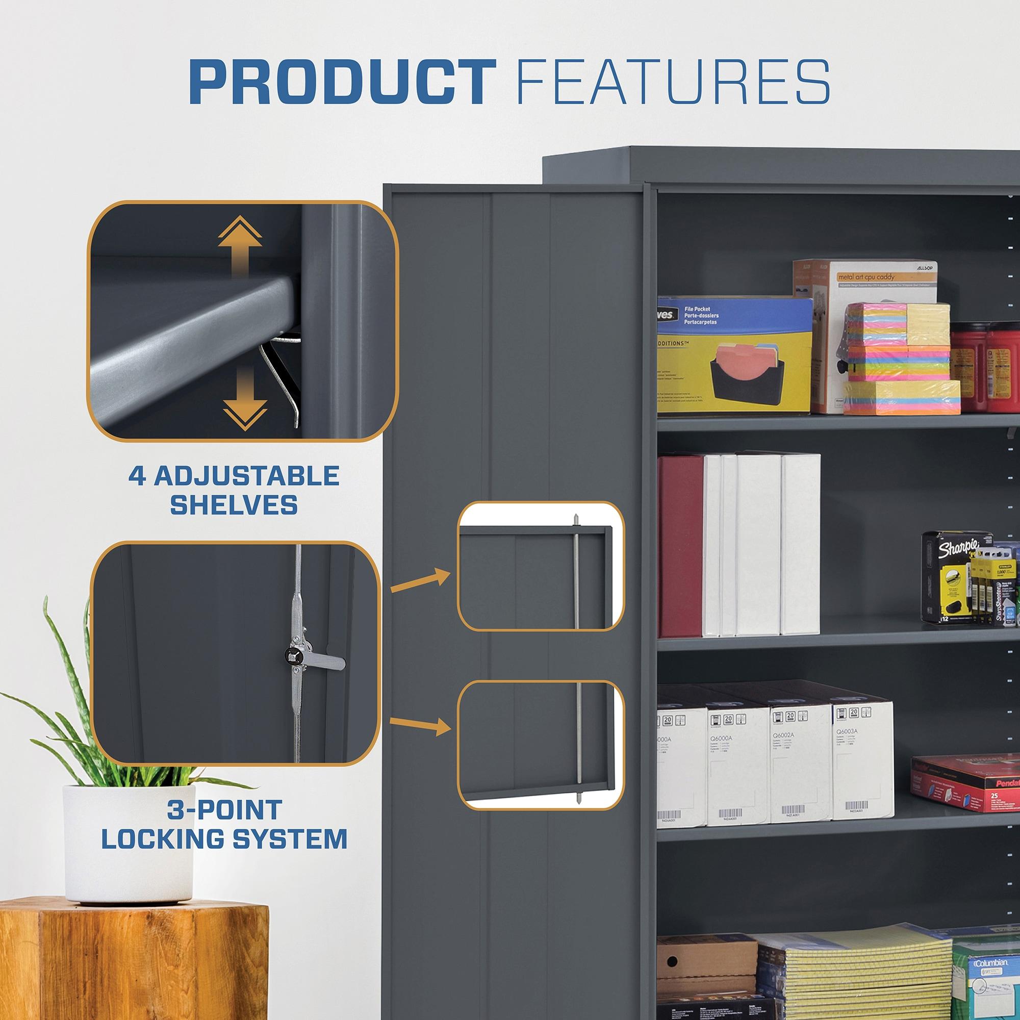 Sandusky Cabinets Classic Series 36'' Wide 5 - Shelf Storage Cabinet