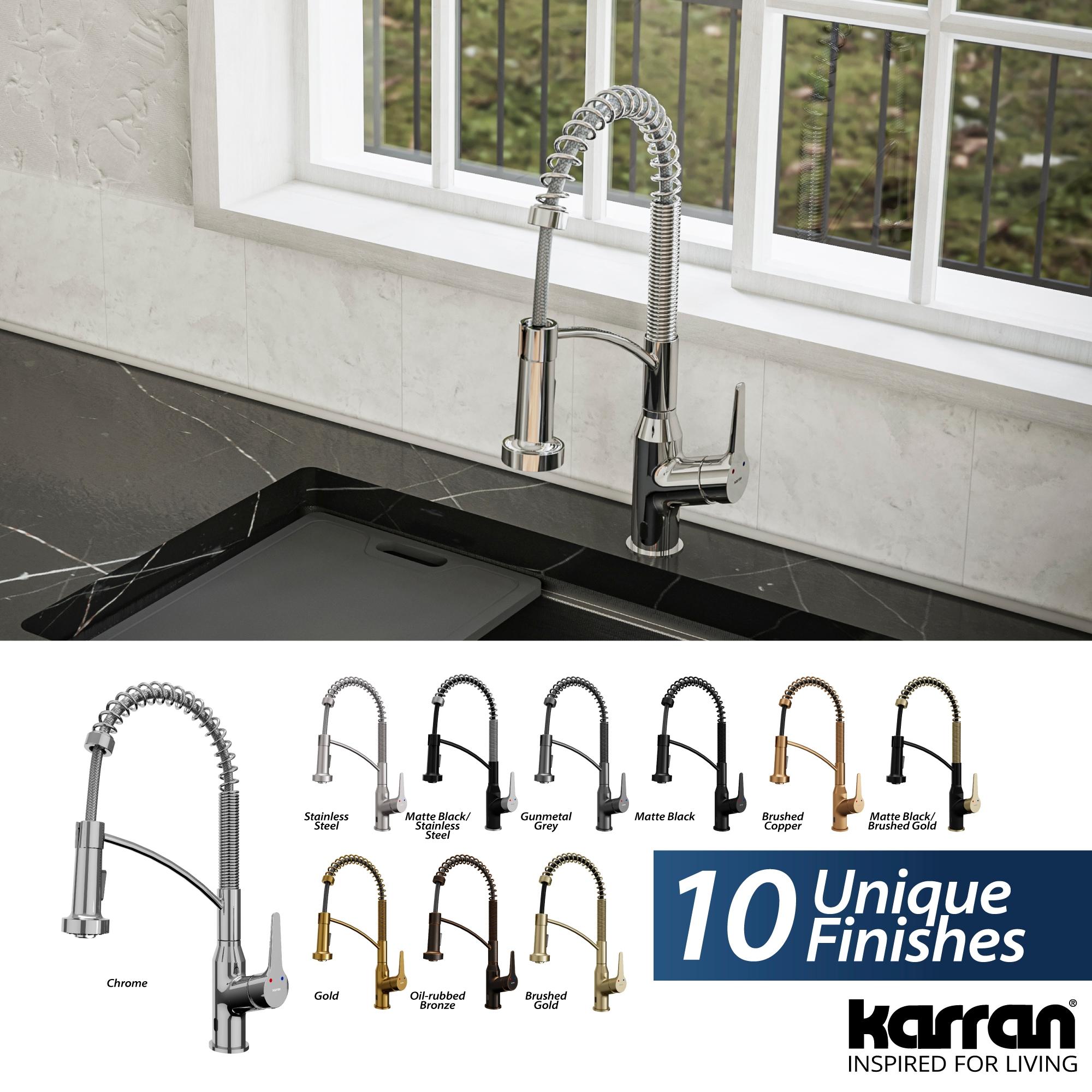 Karran Scottsdale Pull Down Touchless Kitchen Faucet