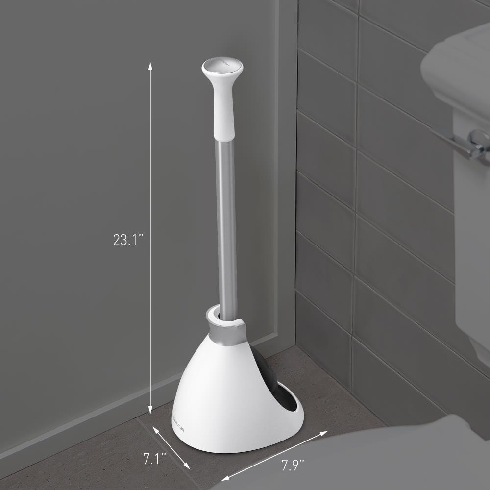 Simplehuman ® Black Toilet Plunger