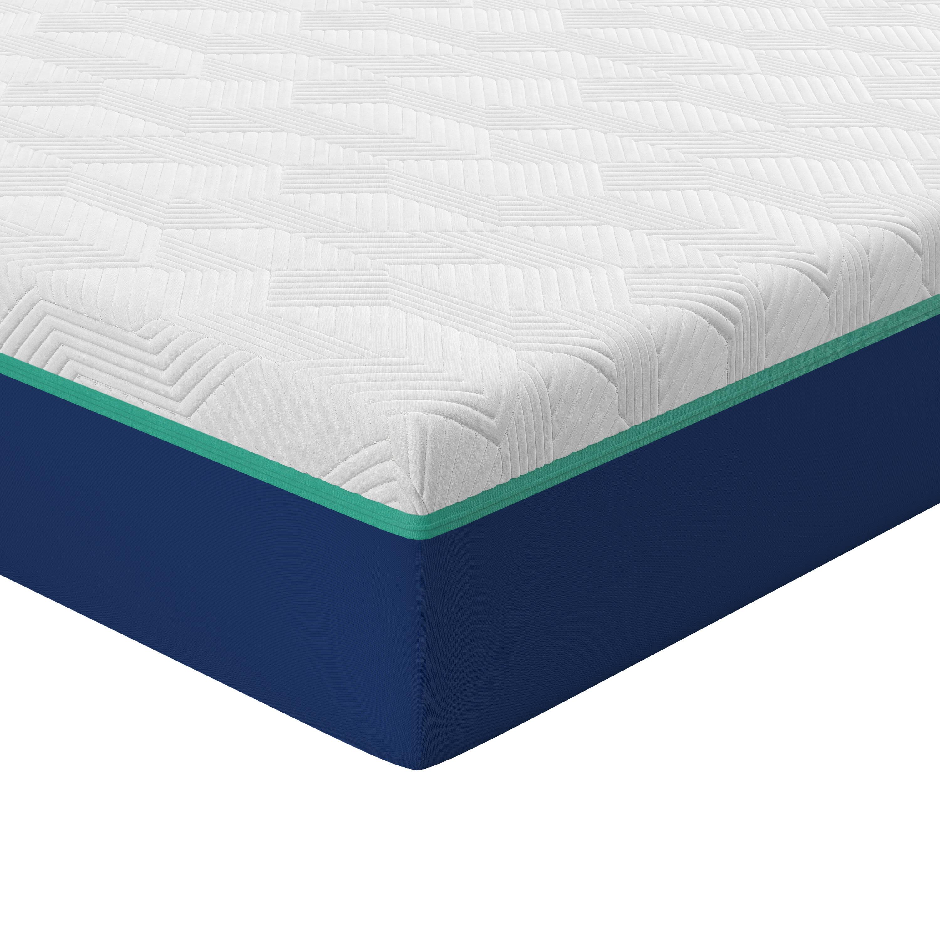 Boyd Sleep Hampshire 10" Hybrid Memory Foam and Pocket Spring Mattress, Medium Firm, Adult, Twin