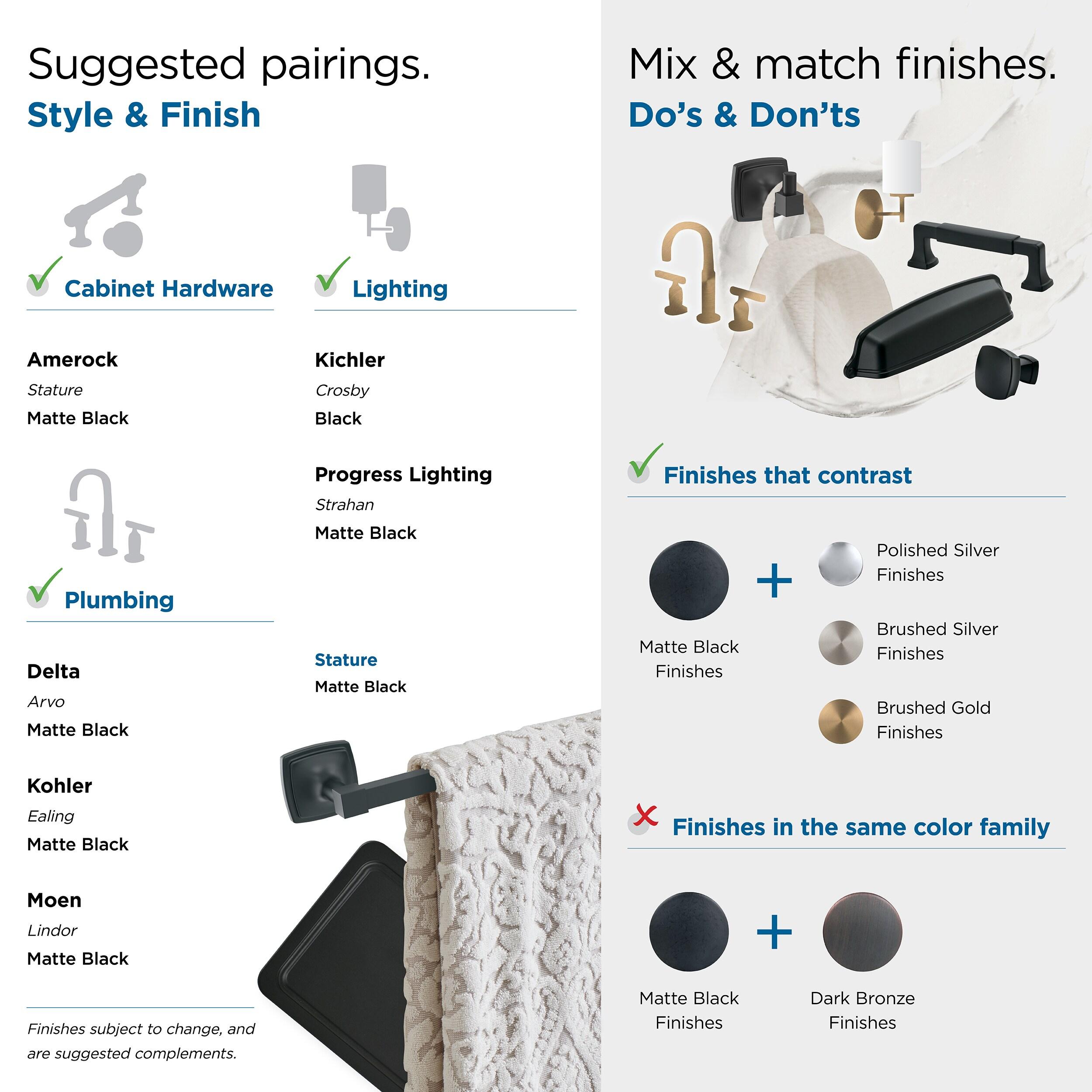 Stature Wall Mount Toilet Paper Holder