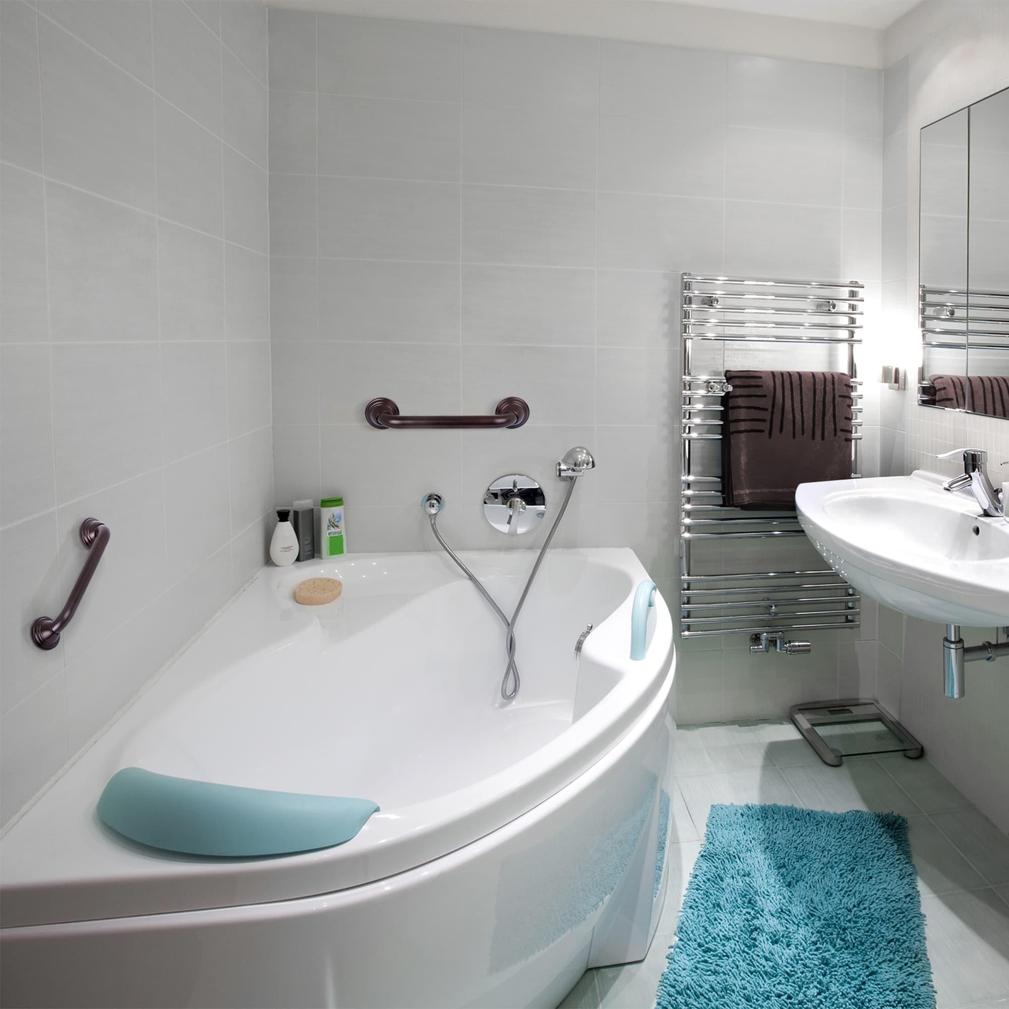 Utopia Alley GB12RB Decorative Shower Safety Grab Bar Oil Rubbed Bronze 12 inch