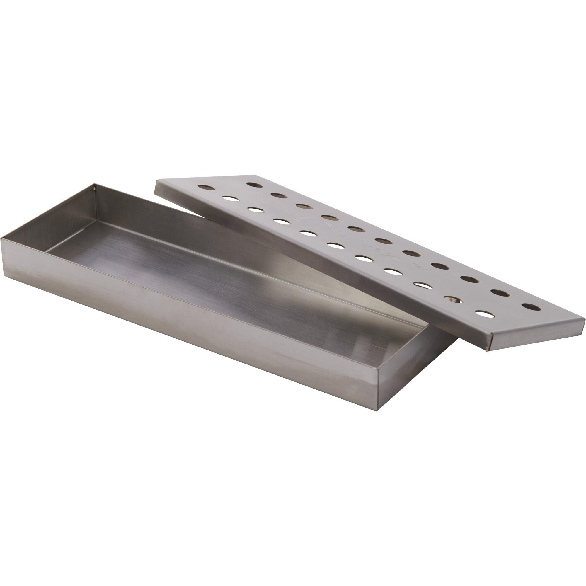 Tytus Grills Tytus Grills 4.8'' W x 12.9'' D Stainless Steel Smoker Box