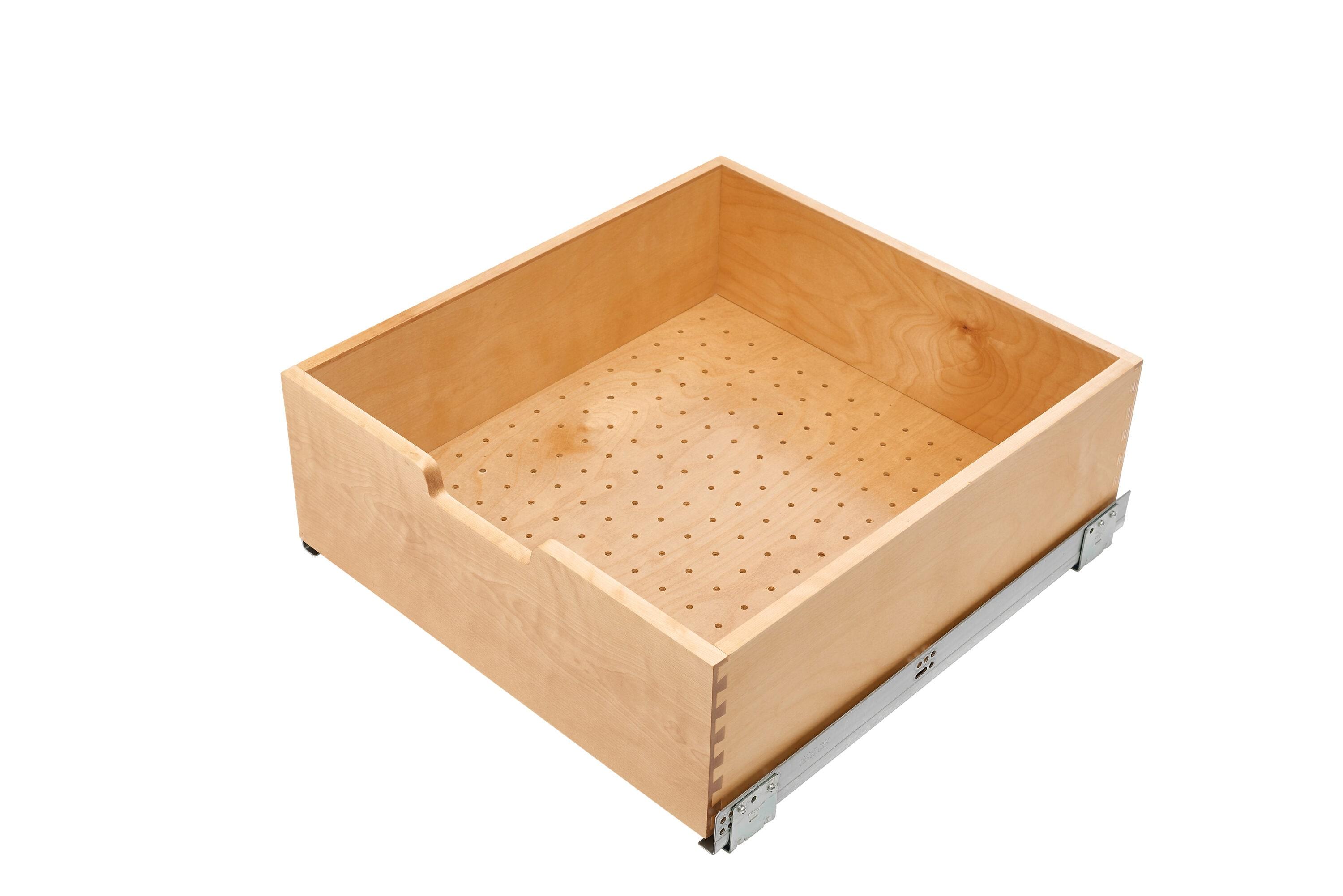 Rev-A-Shelf Rev-A-Shelf Wood Base Cabinet Pull Out Drawers with Soft Close