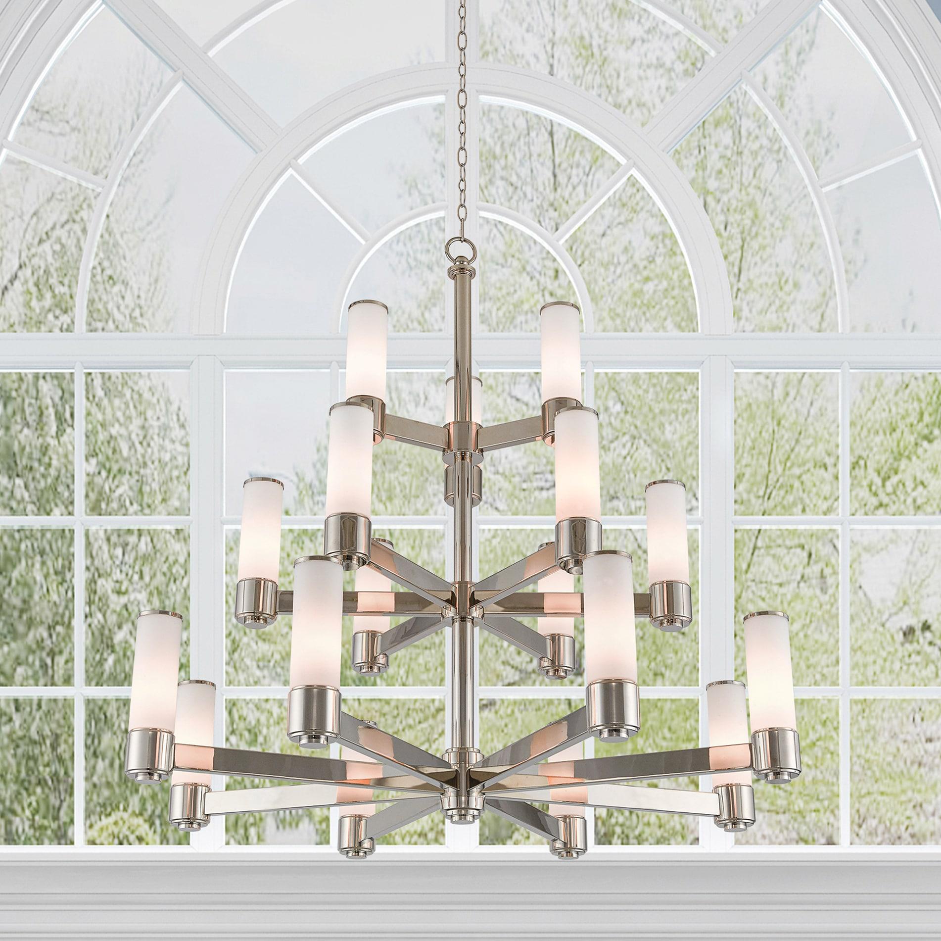 Livex Lighting - Weston - 17 Light Foyer Chandelier in Contemporary Style - 44
