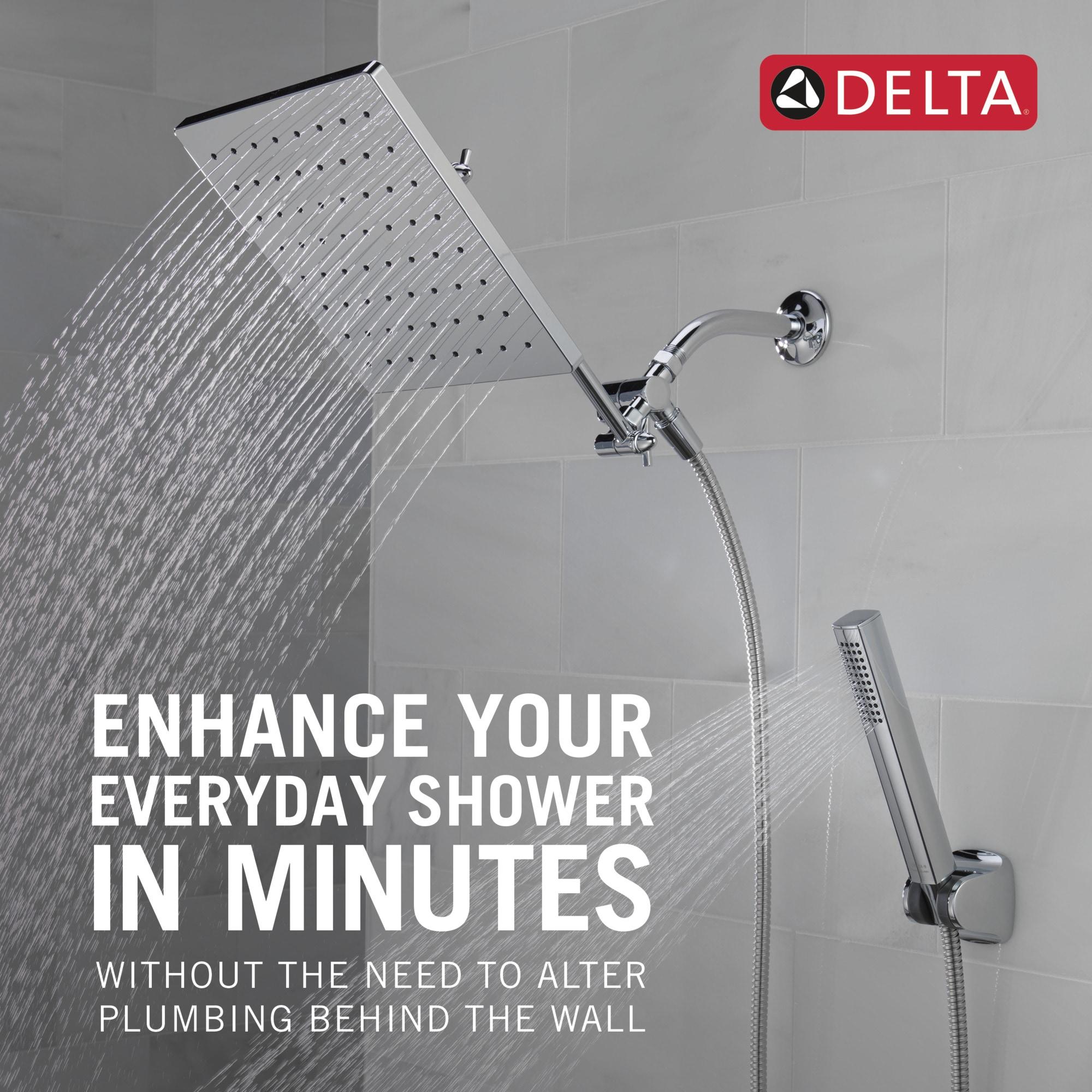 10-inch Raincan Shower Head and Hand Held Shower Combo, Rainfall Shower Head and Hand Shower