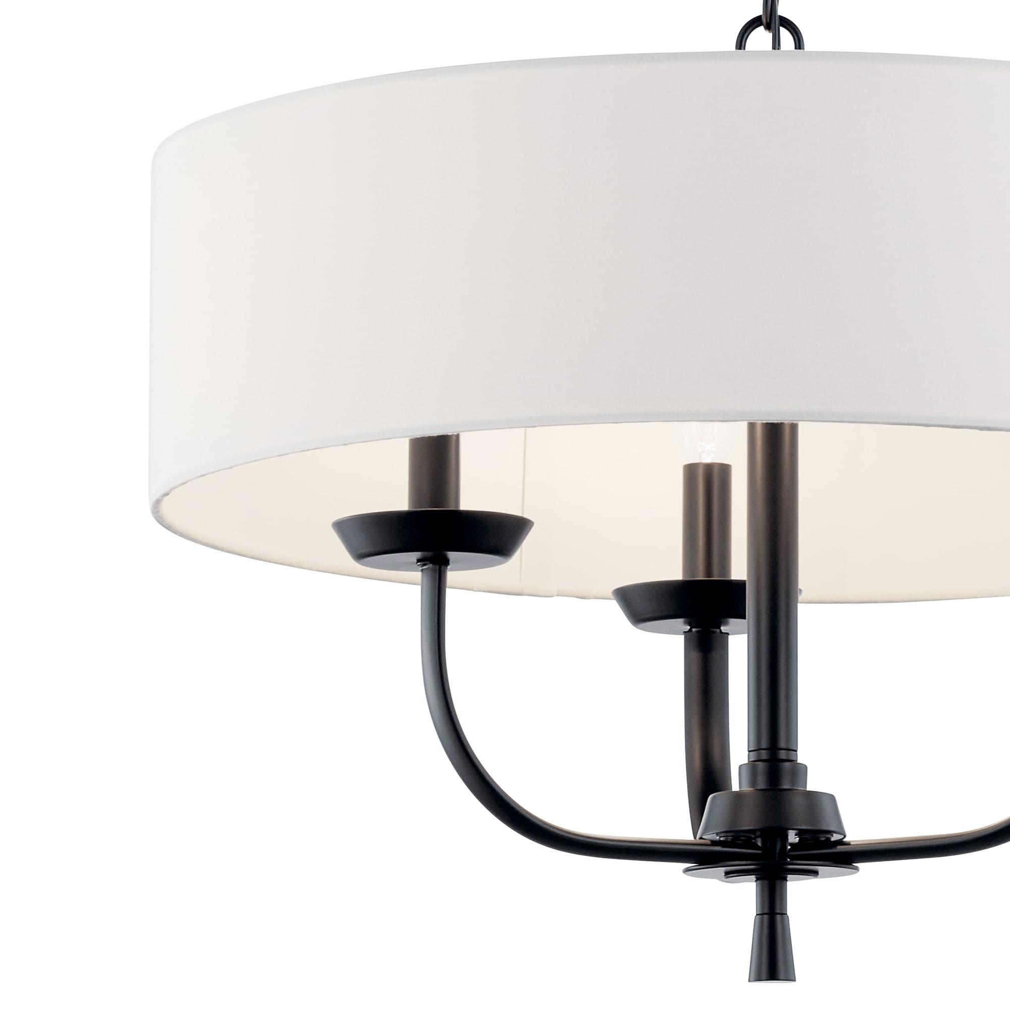 Kichler Lighting Kennewick 3 - Light Chandelier in  Black