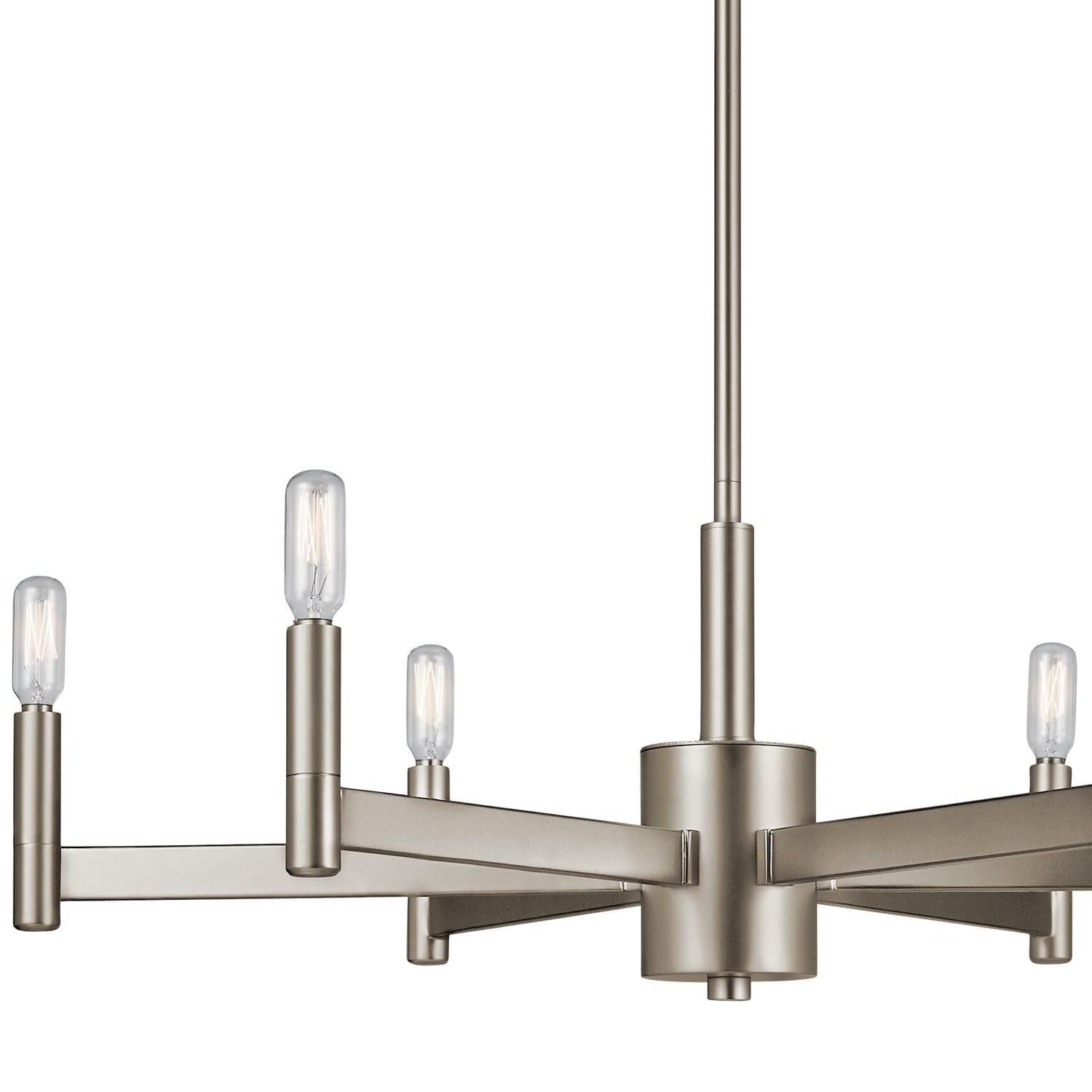 Kichler Lighting Erzo 6 - Light Chandelier in  Satin Nickel